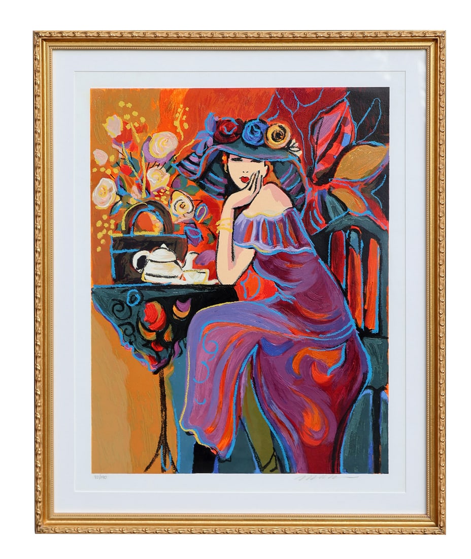 Isaac MAIMON: Seated Woman - Lithograph (1 of 4)