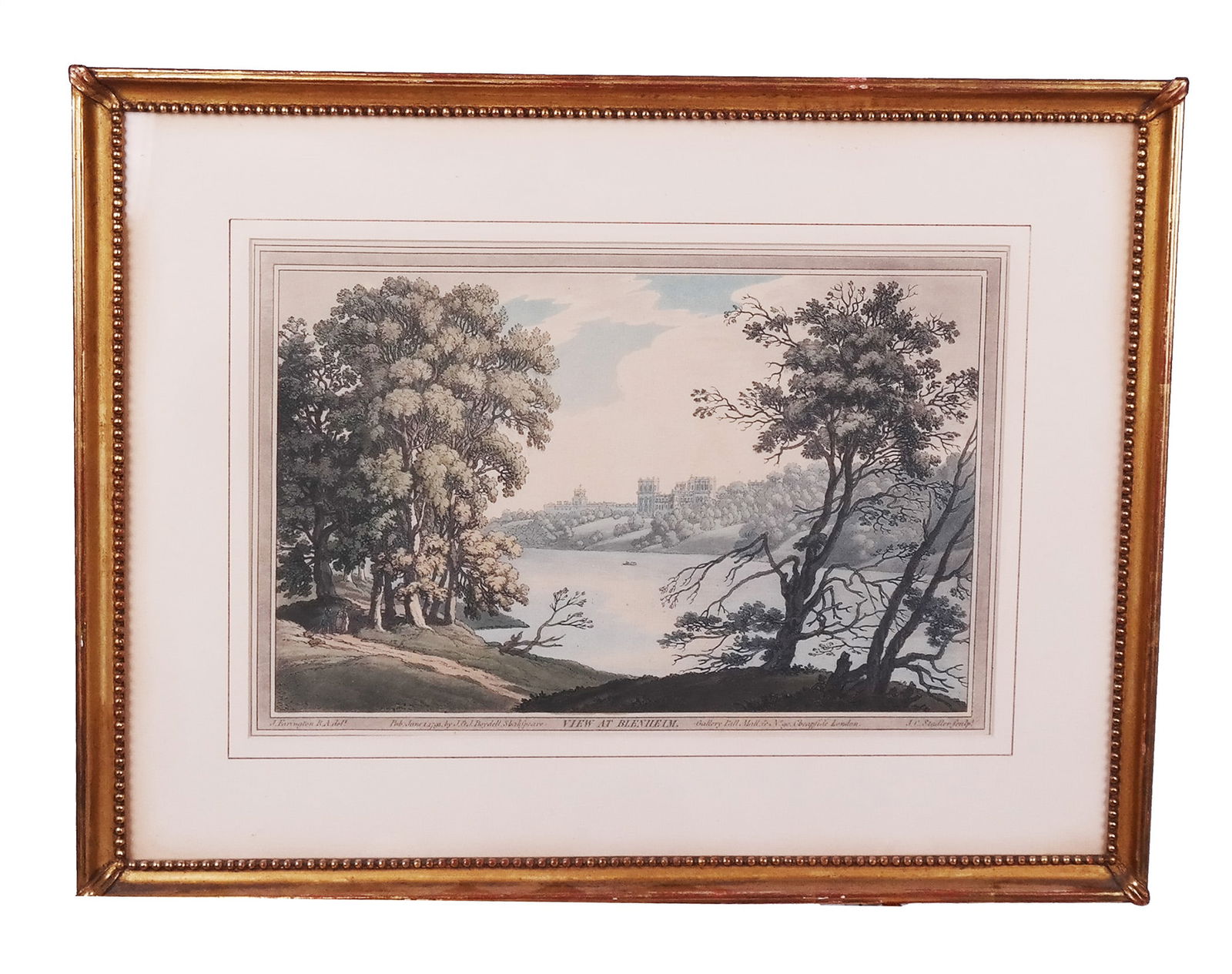 After Joseph C. STADLER: Riverscape Print (1 of 7)