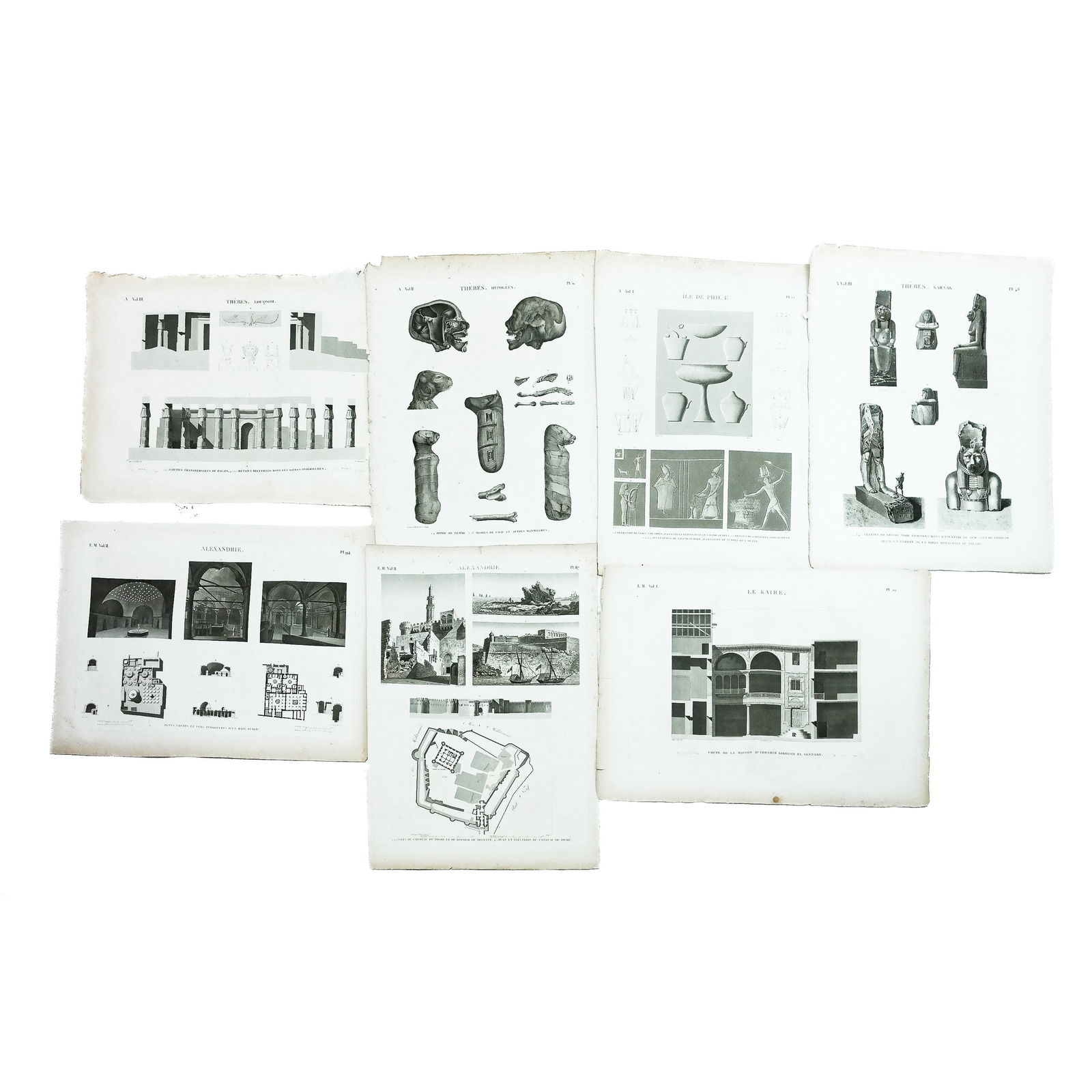 Engravings from "Description de l'Egypte" (1 of 13)