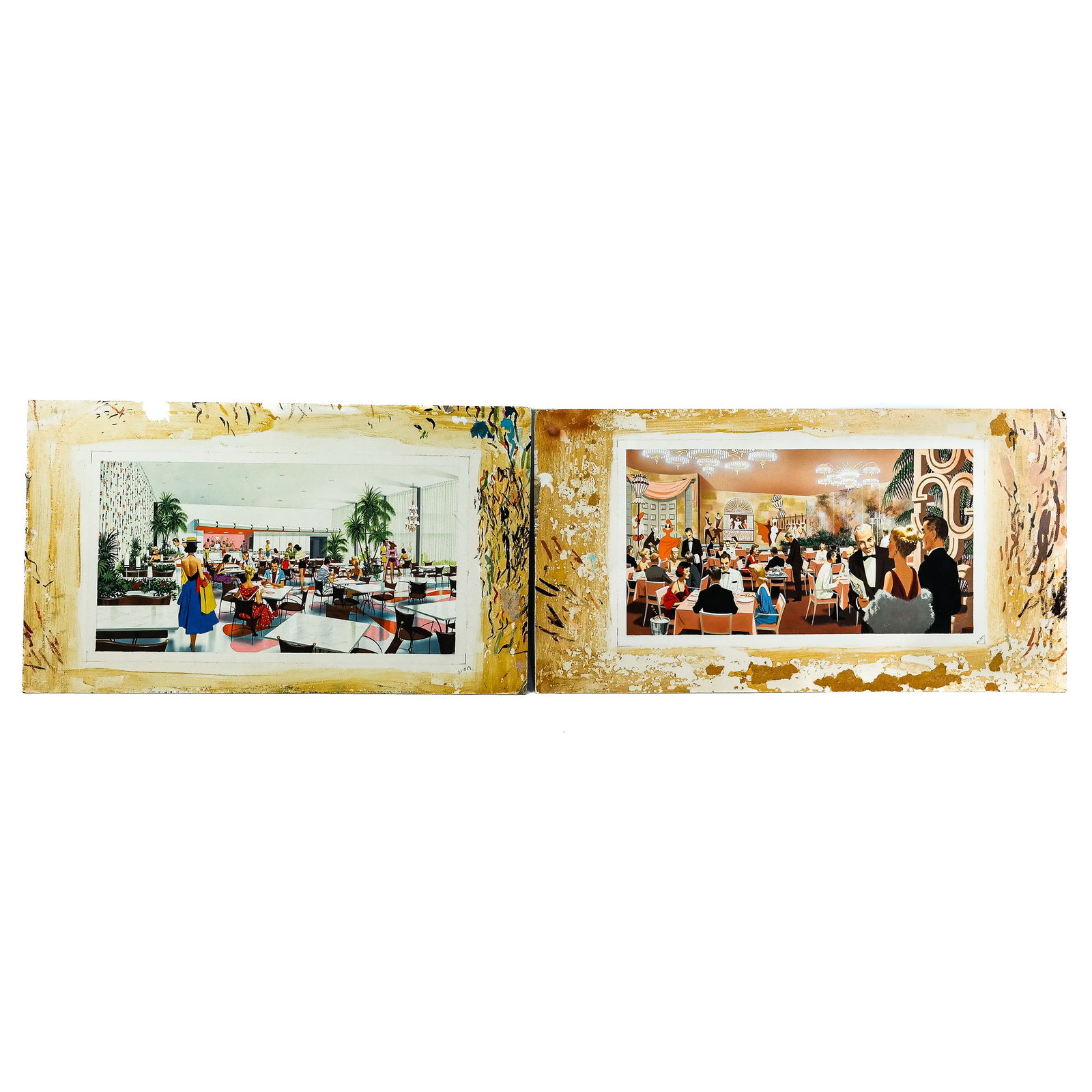 Two Mixed Media Illustration Works (1 of 12)