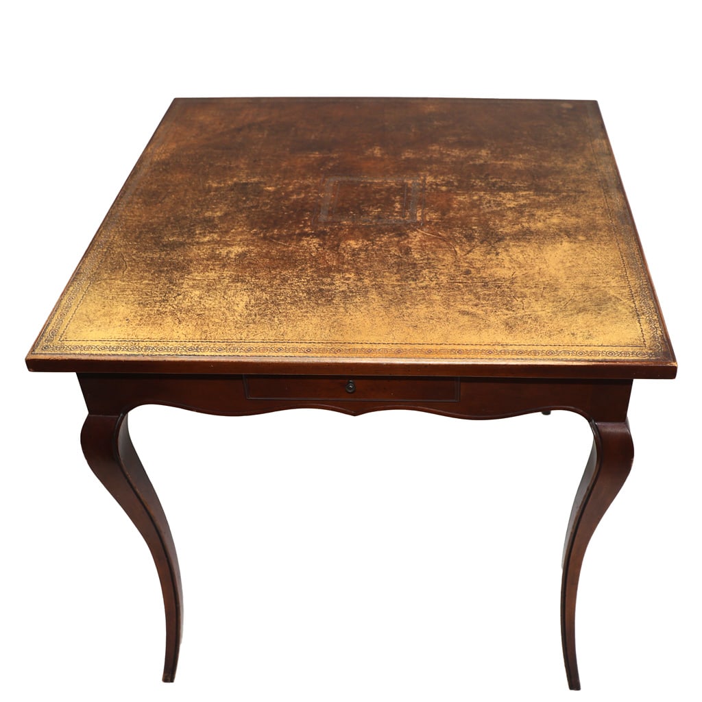 Louis XV Provincial-Style Card Table (1 of 7)