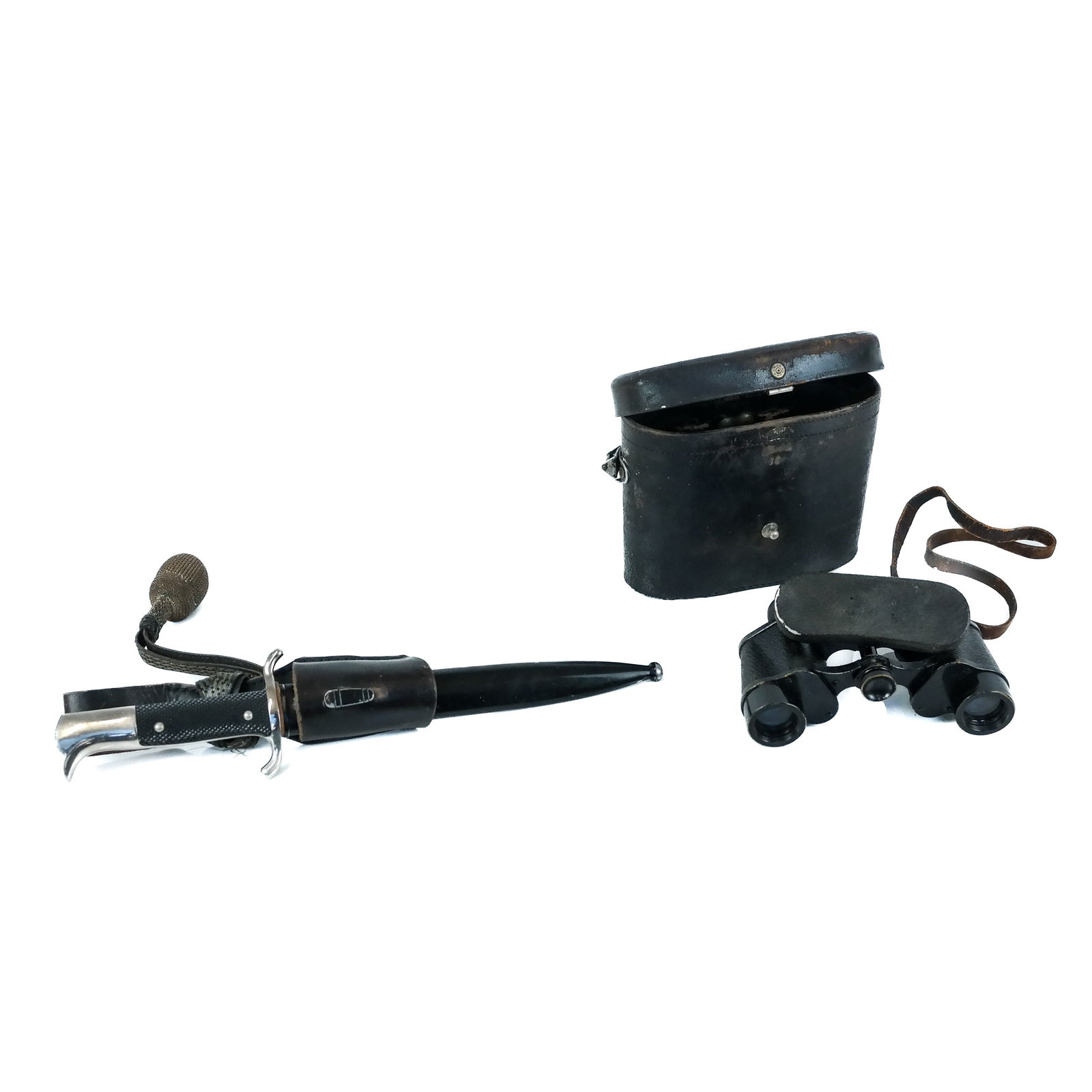 Pair of Carl Zeiss Binoculars & Knife (1 of 12)