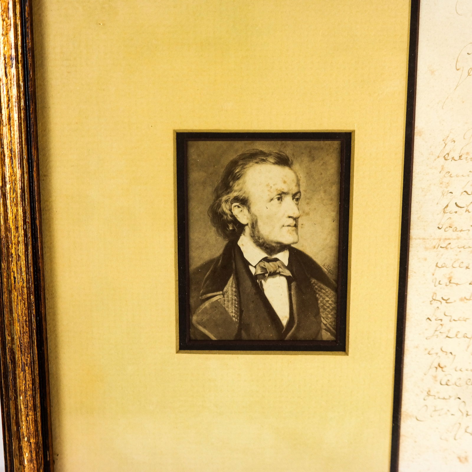 Richard Wagner Signed Letter, 1883 (1 of 10)