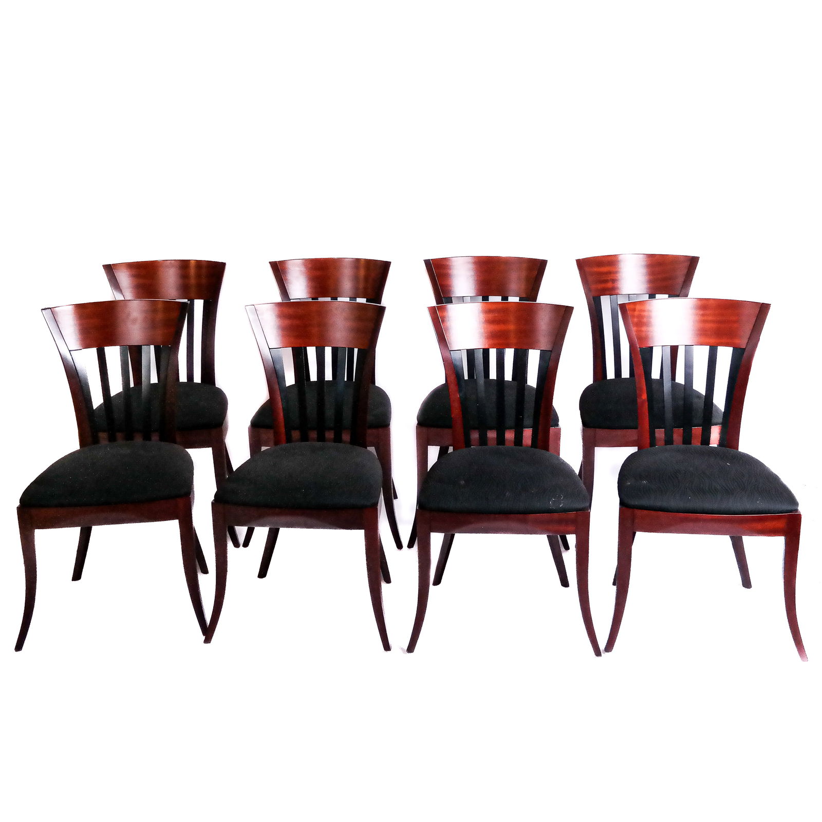 Art Deco-Style Dining Chairs, Manner of Pace (8) (1 of 7)