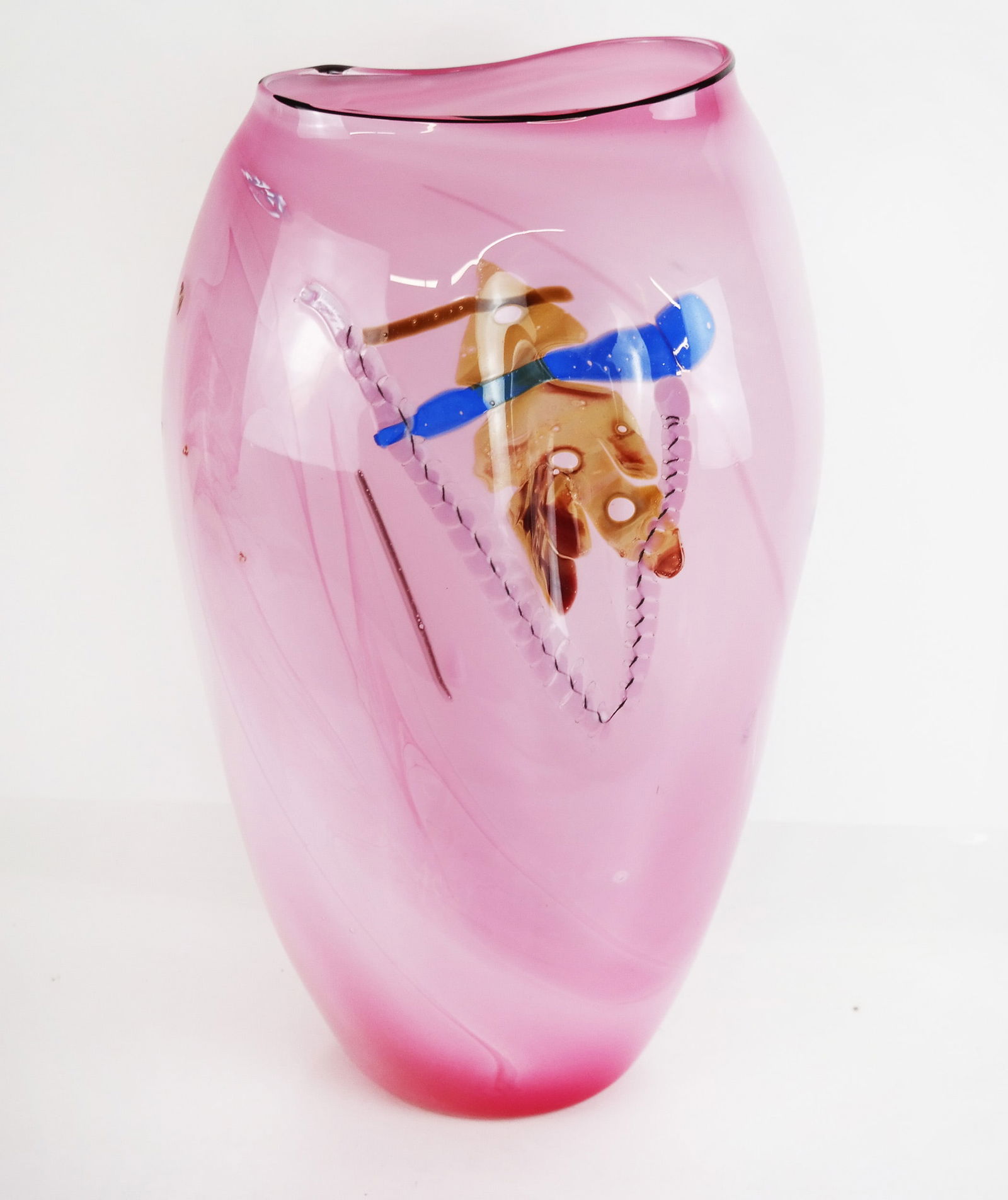 Modern Studio Art Glass Vase (1 of 8)
