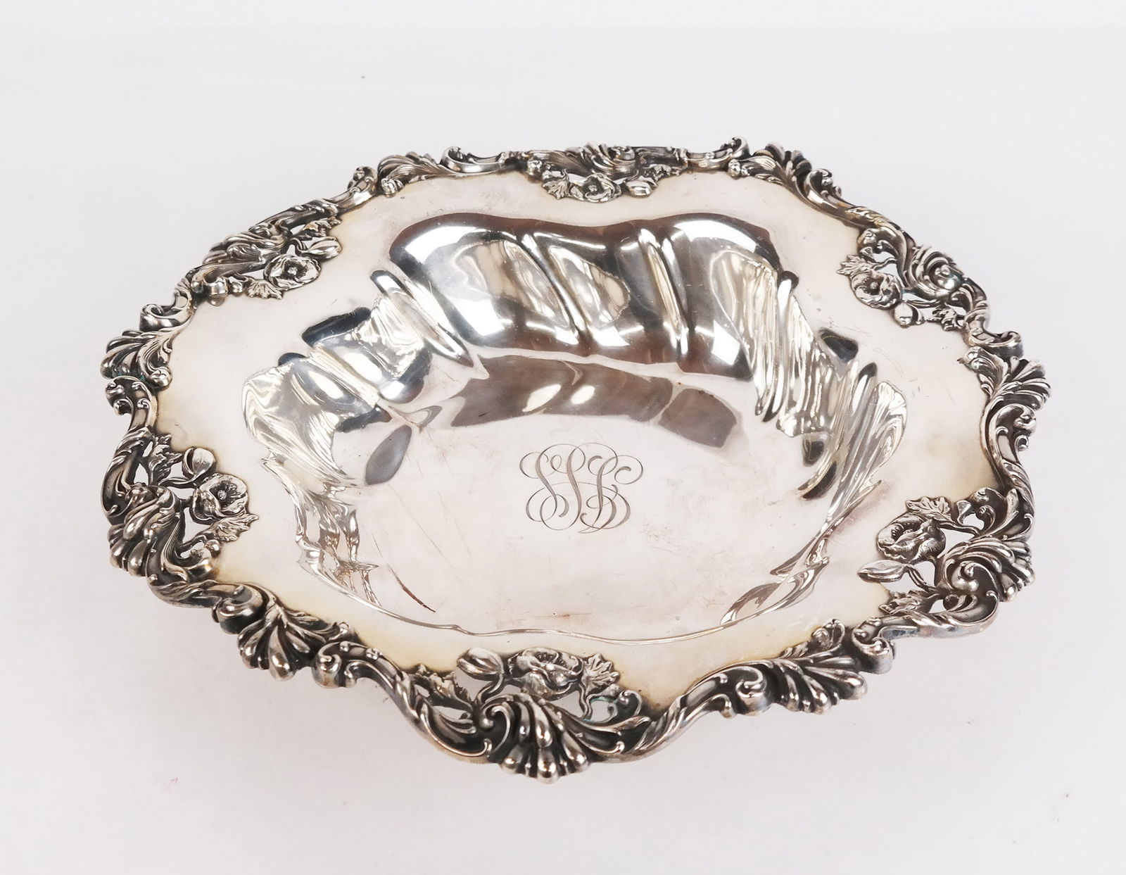 Sterling Silver Round Bowl (1 of 9)