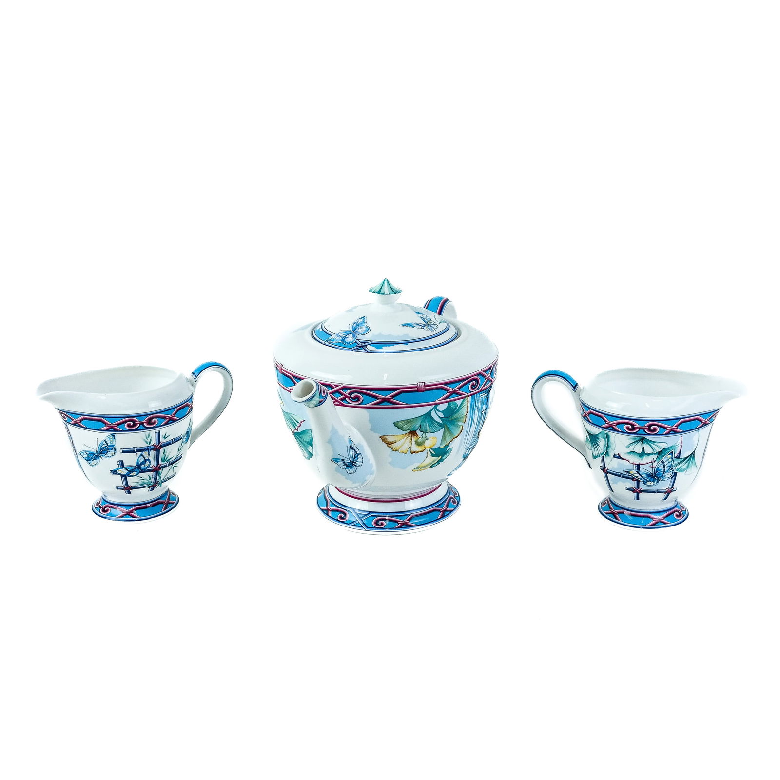 Hermes French Porcelain Coffee Pot & Pitchers (3) (1 of 14)