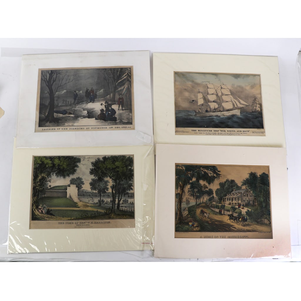 9 Vintage Harper's & Currier & Ives Political Prin (1 of 5)