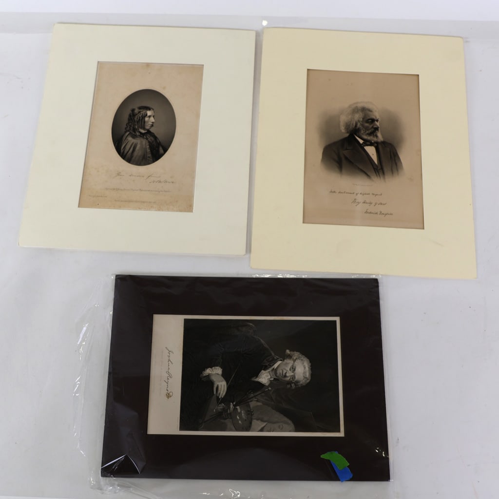 Group of Four Vintage Portrait Prints (1 of 4)