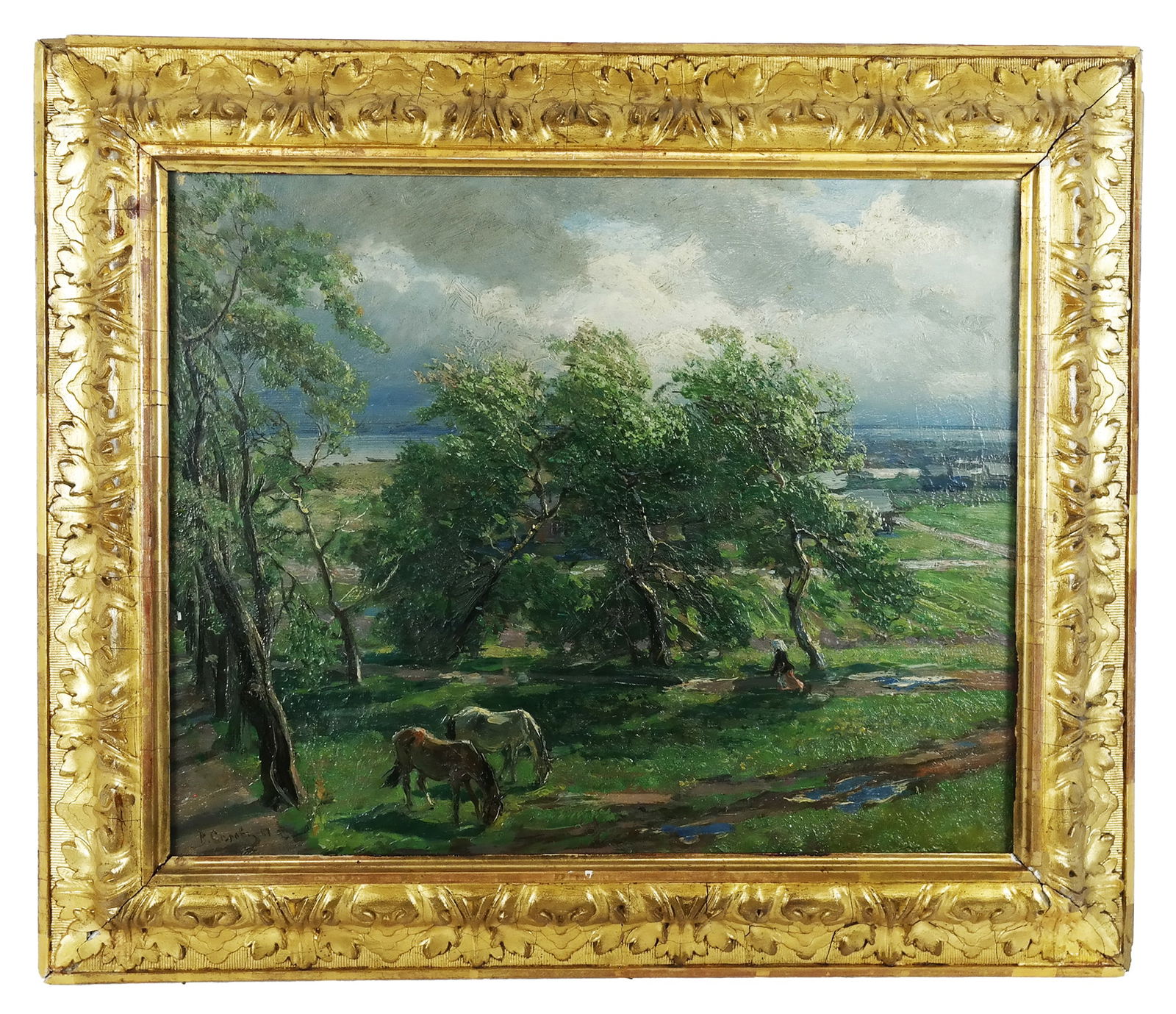 Valentin SEROV: Landscape - Oil on Canvas (1 of 8)