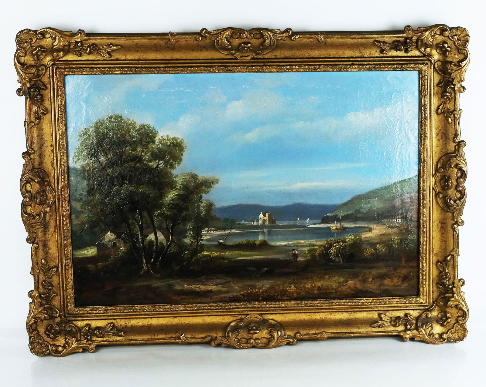 19th C. English School: Landscape - Oil Painting (1 of 10)