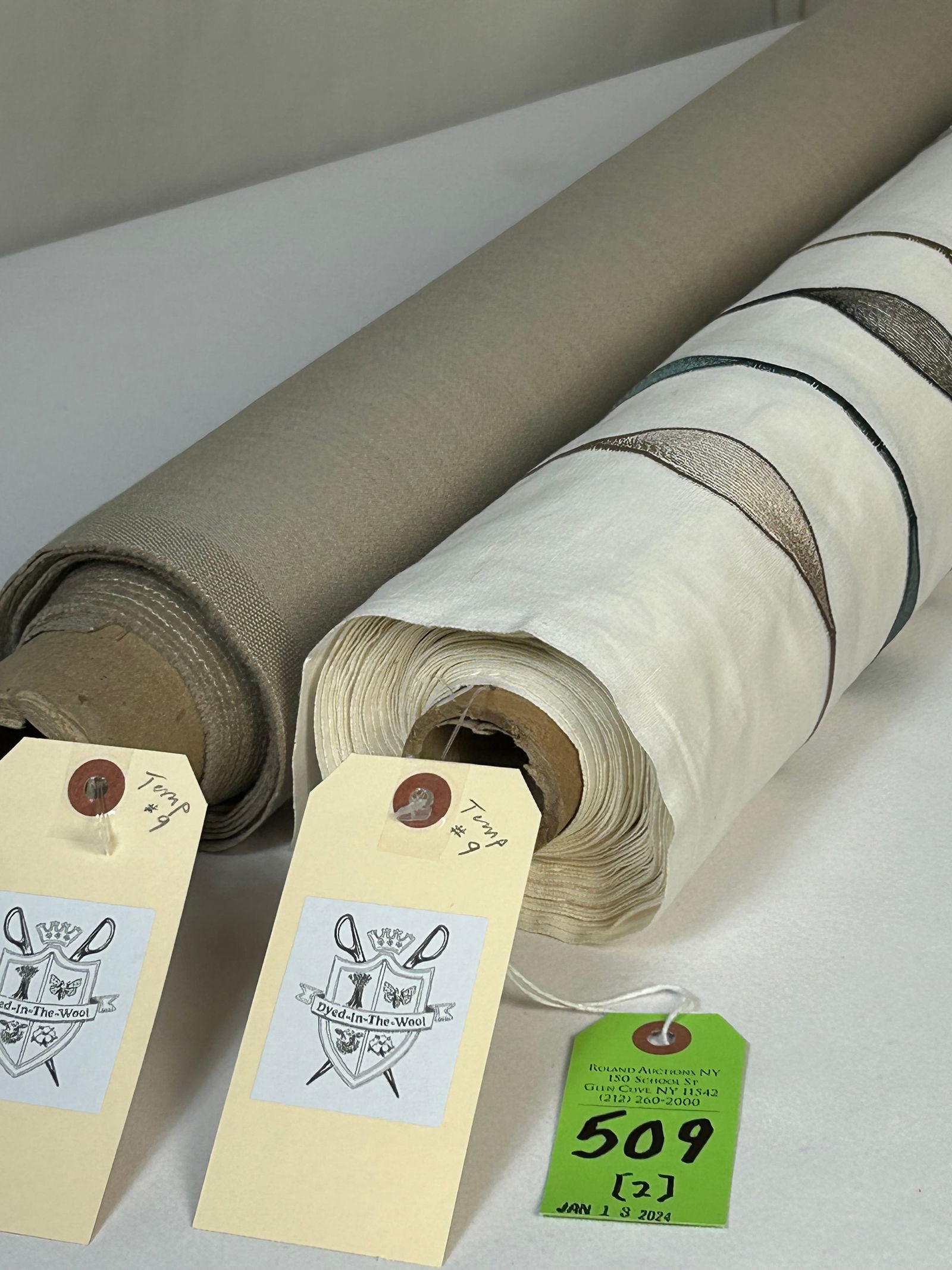 Textile Embroidery, Holland & Sherry Wool Fabrics (1 of 6)