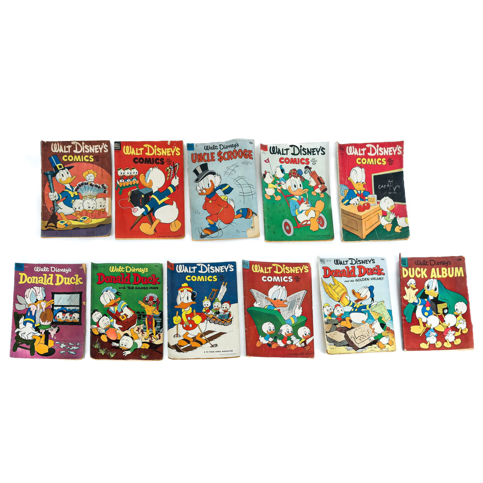 Vintage Dell Comic Walt Disney Book Group (10) (1 of 9)