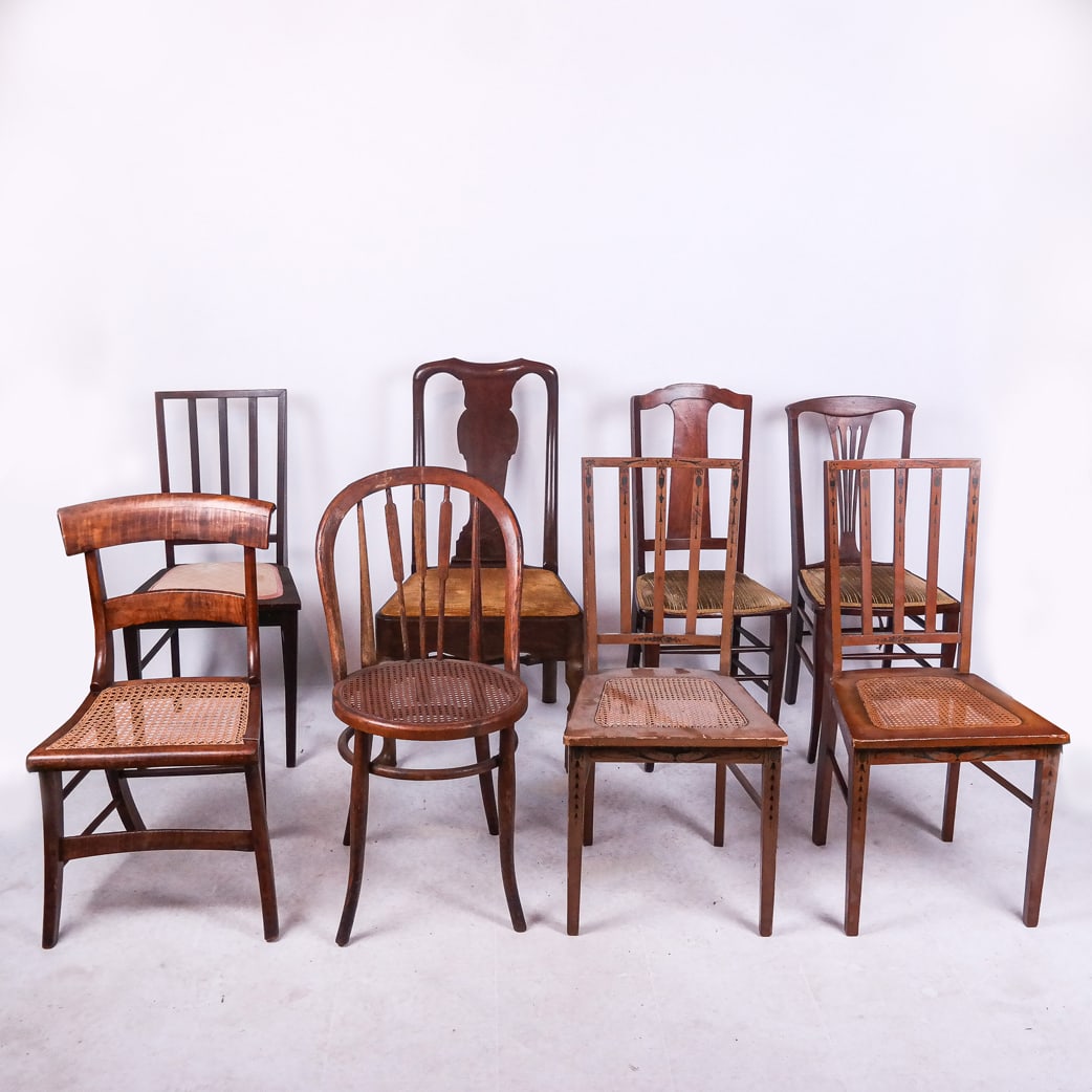 Eight Various Antique Chairs (1 of 10)