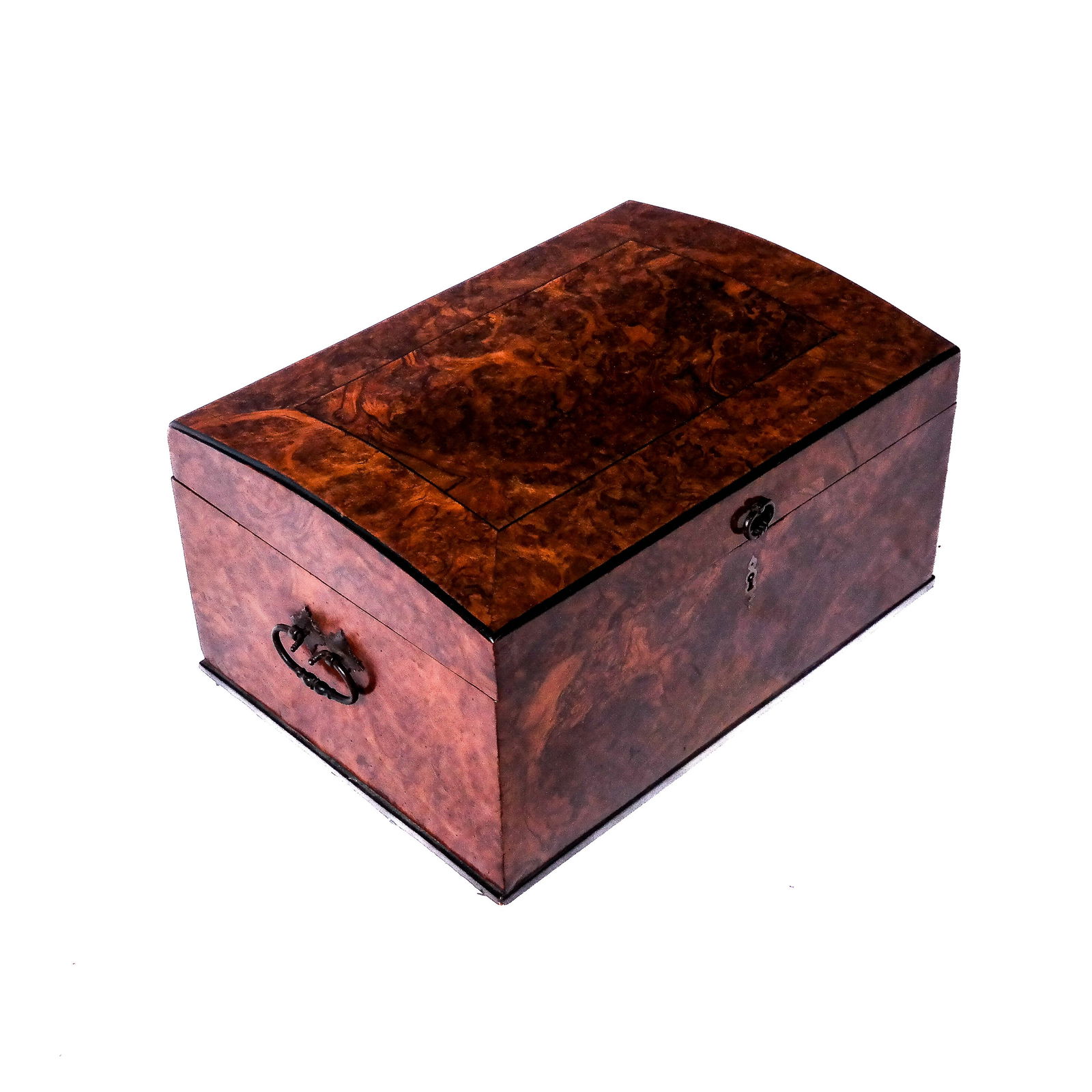 Antique Burlwood Storage Chest (1 of 10)