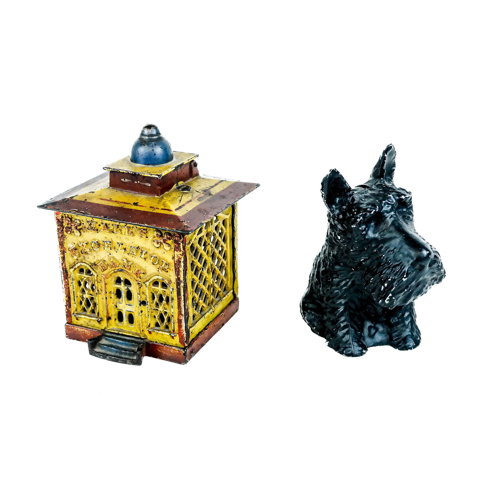 Antique Cast Iron Coin Banks (2) (1 of 7)