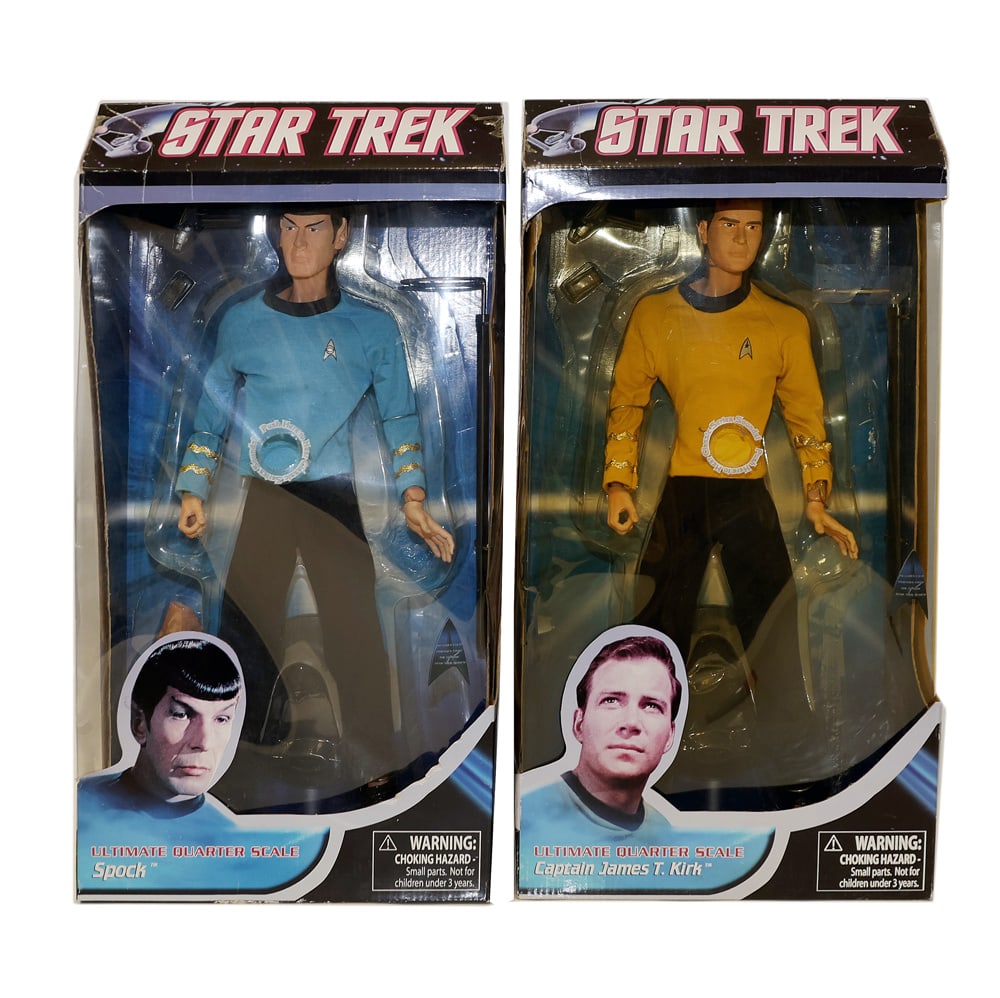 Two Star Trek Sculptures by Diamond (1 of 6)