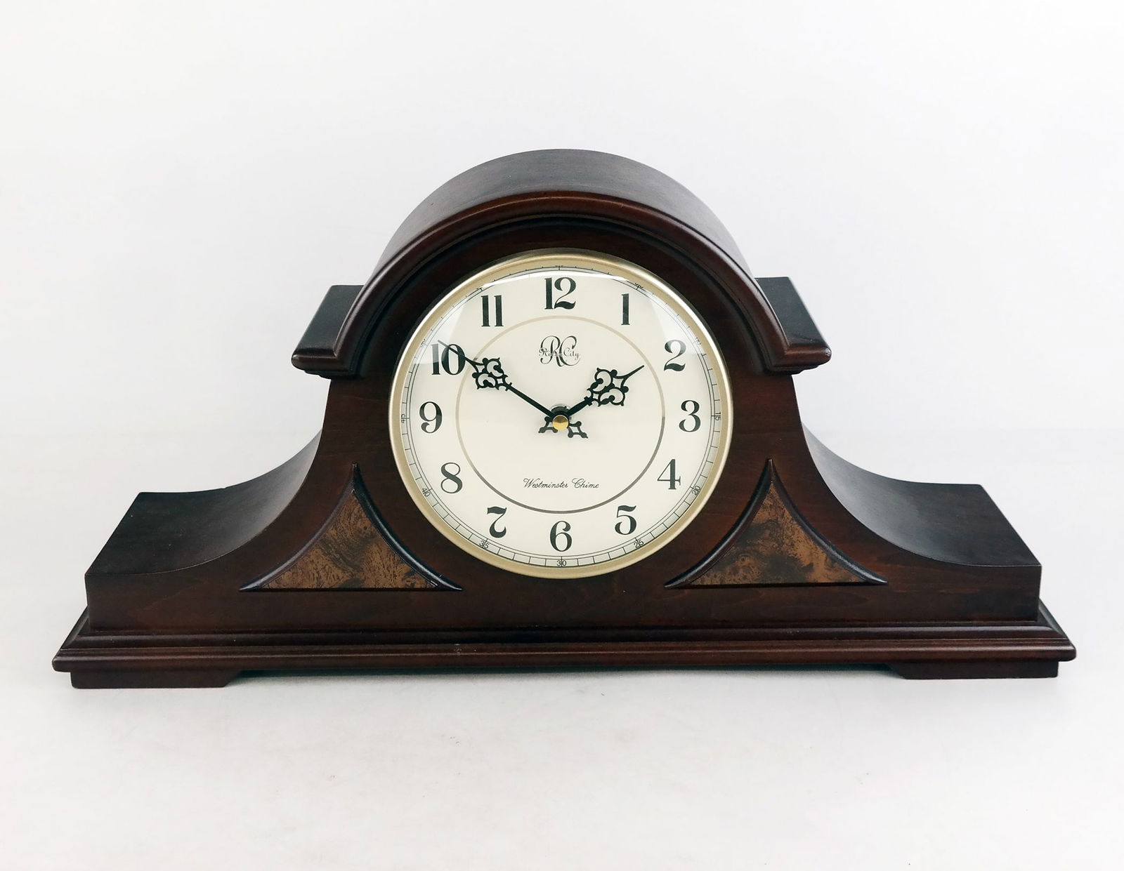 Composite Mantel Clock & Two Brackets (1 of 15)