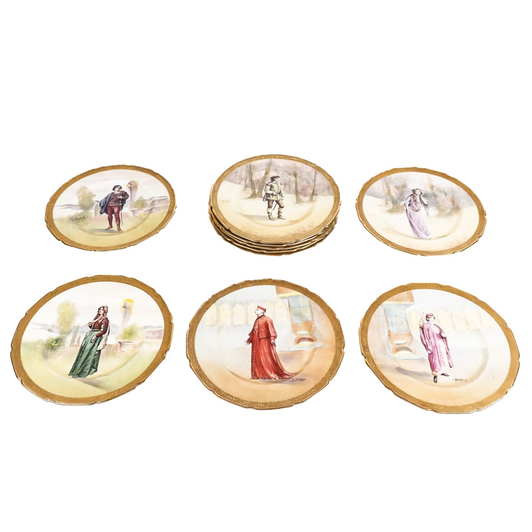 Ten Royal Doulton Portrait Plates (1 of 14)