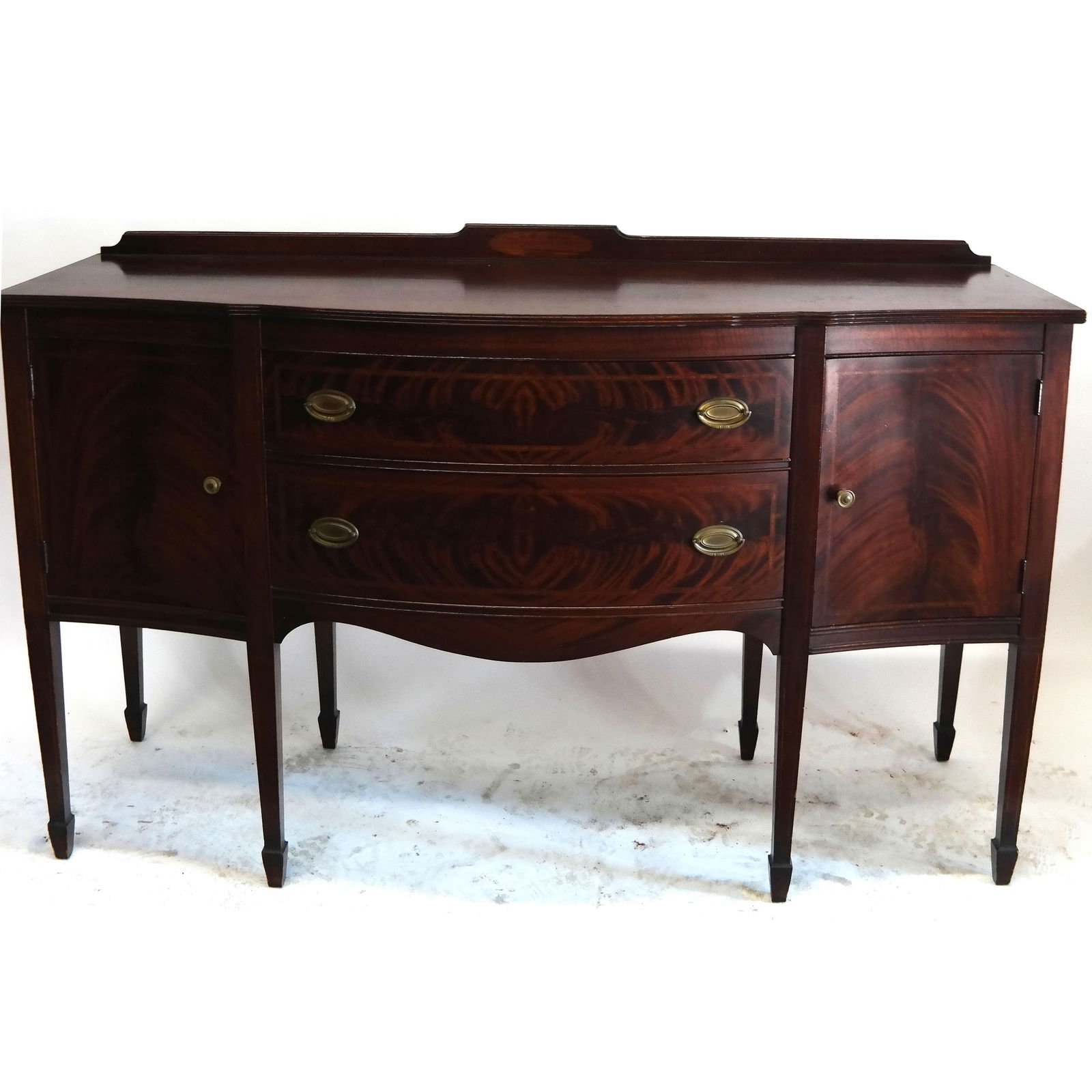 Antique Federal Style Inlaid Mahogany Sideboard (1 of 5)