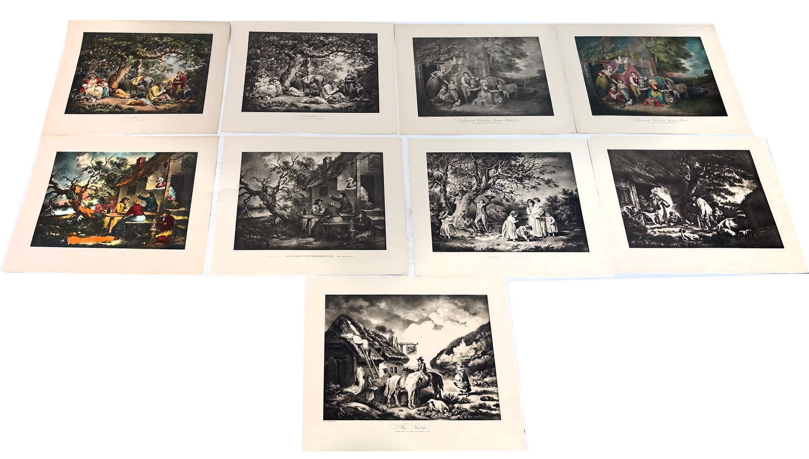 After George MORLAND: Nine Vintage Prints (1 of 12)