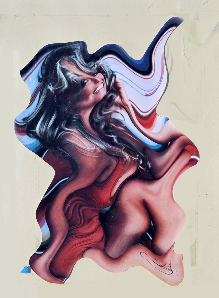 Robert LAZZARINI: "Untitled (Farrah)" - Print (1 of 4)