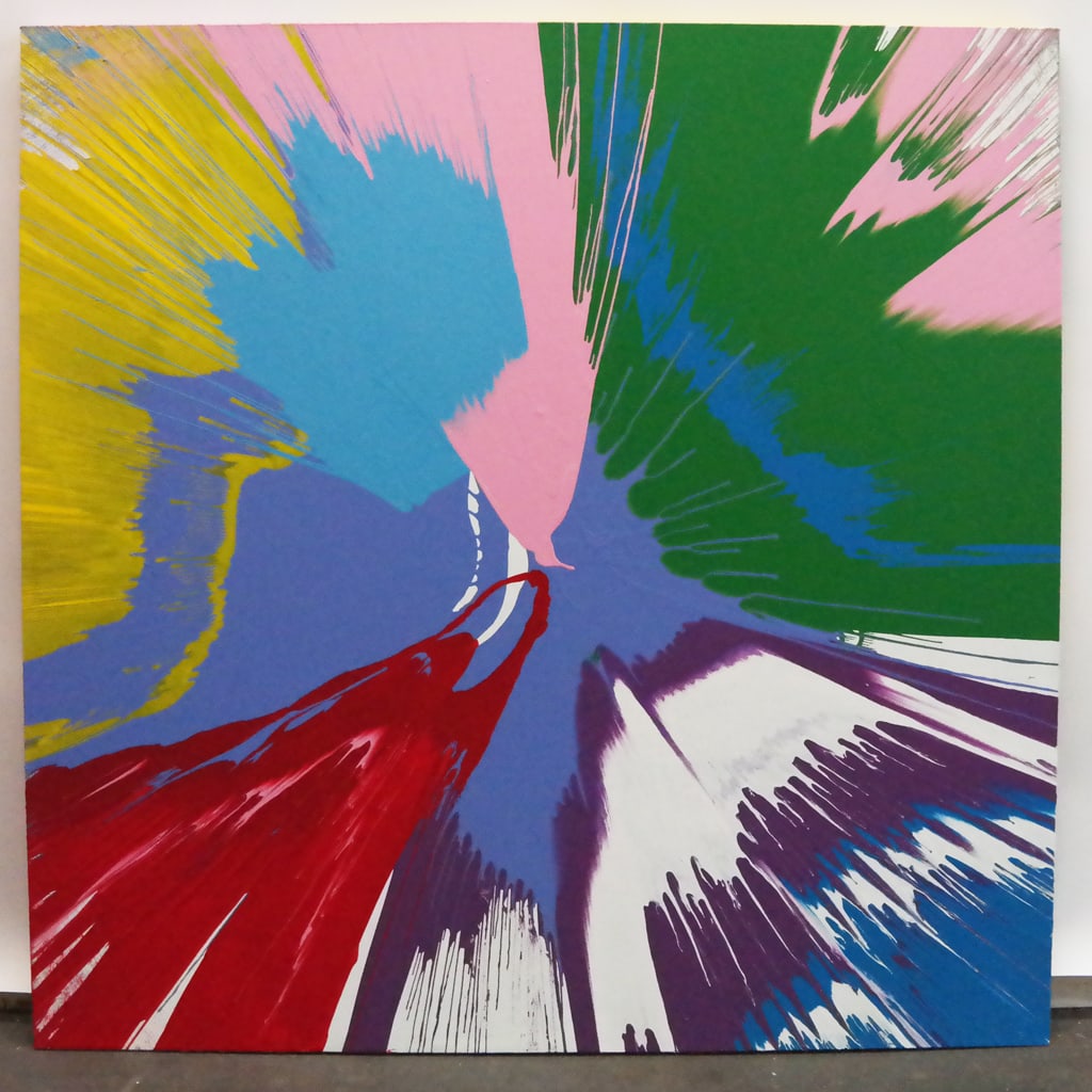 Dan CALLAHAN: Modern Op Art - Oil on Canvas (1 of 9)