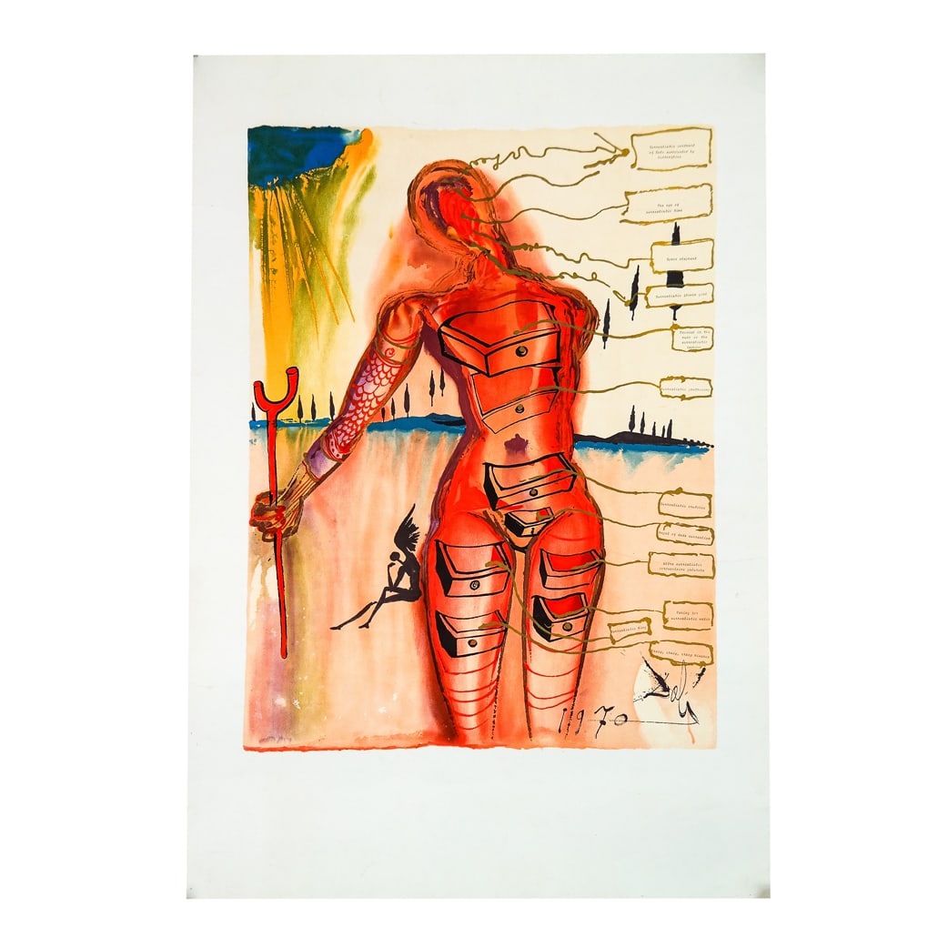 Salvador DALI: "Port Lligat..." - Lithograph (1 of 11)