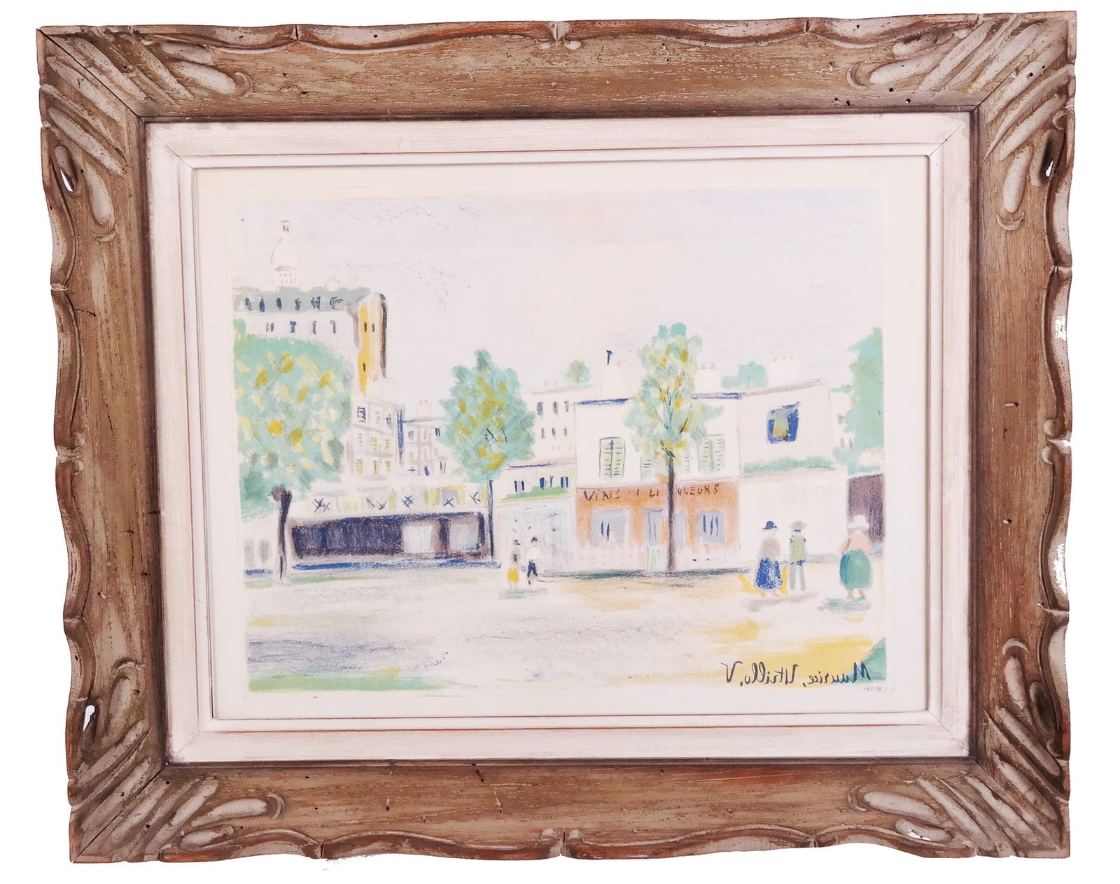 Maurice UTRILLO: Street Scene - Lithograph (1 of 7)