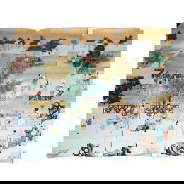 Painted Scenic Wallpaper Panel Sections (5)