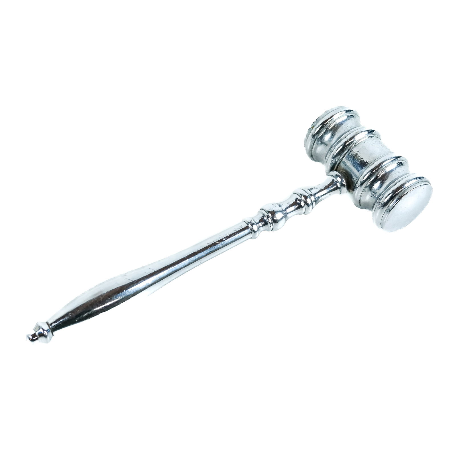Chromed Metal Auctioneer's / Judge's Gavel (1 of 7)