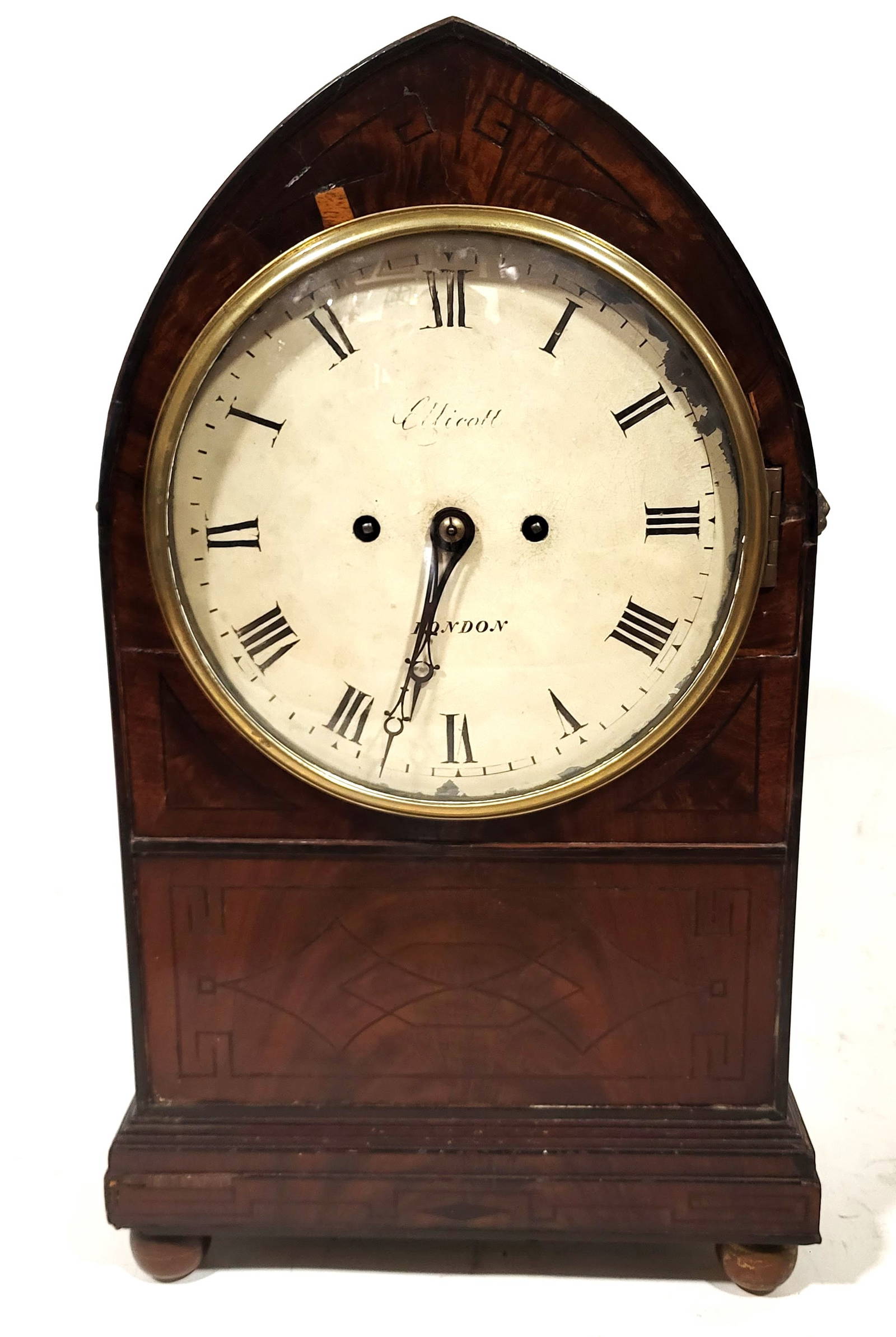 Ellicott Bracket Clock, 19th Century Auction