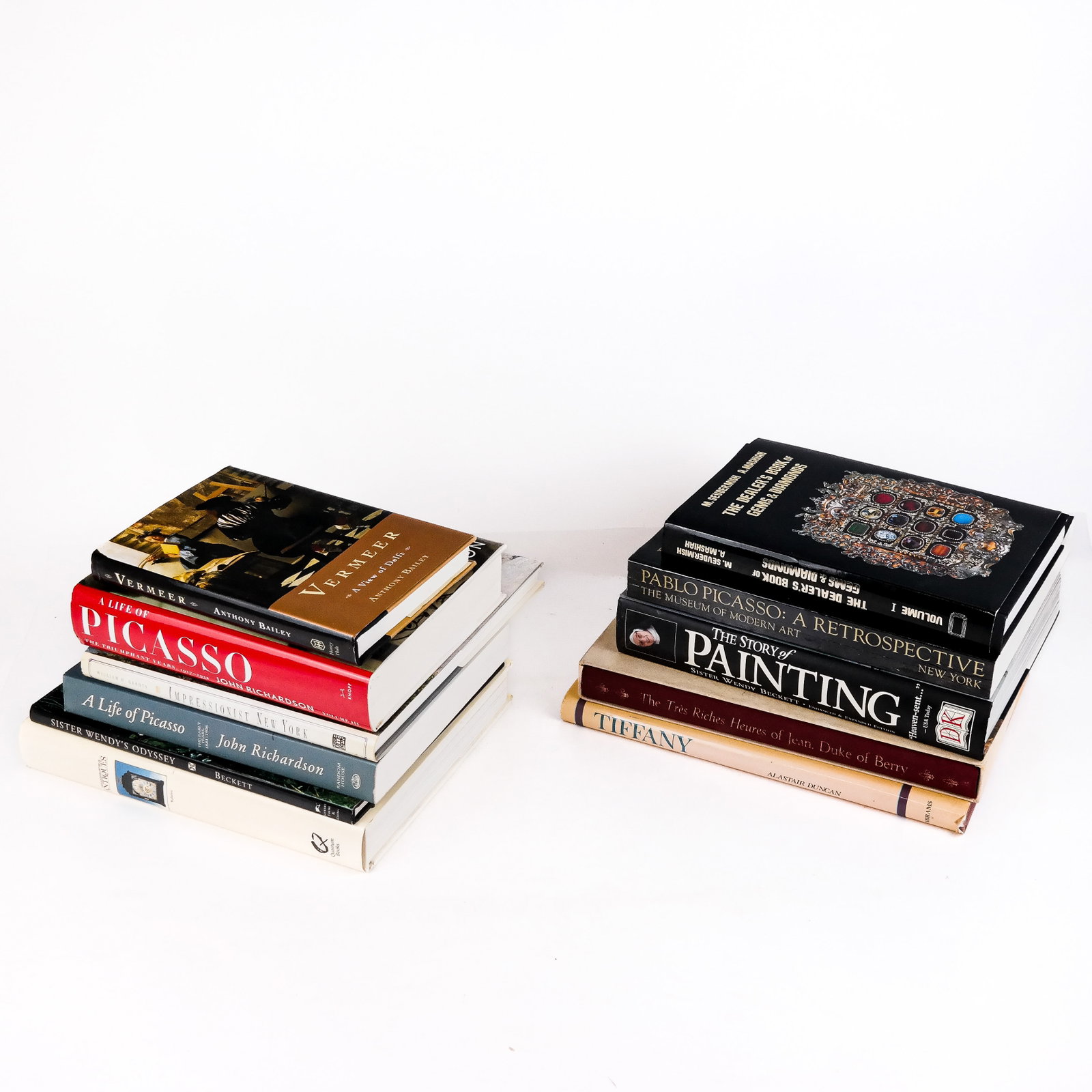 BOOKS: Eleven Art Books: Eleven (11) art books, including Picasso, Impressionist New York, L.C. Tiffany, and others.
