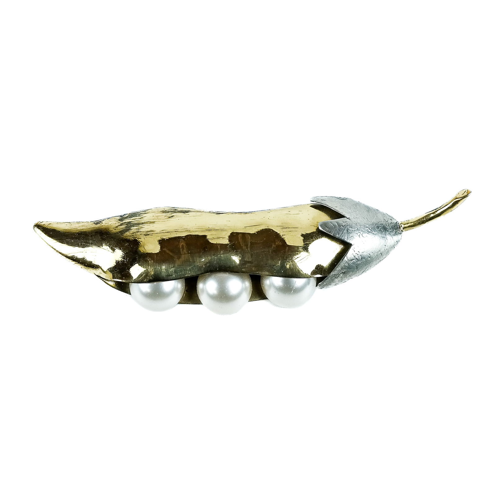 Fabrice, Paris Gold- and Silver-Tone Brooch (1 of 8)