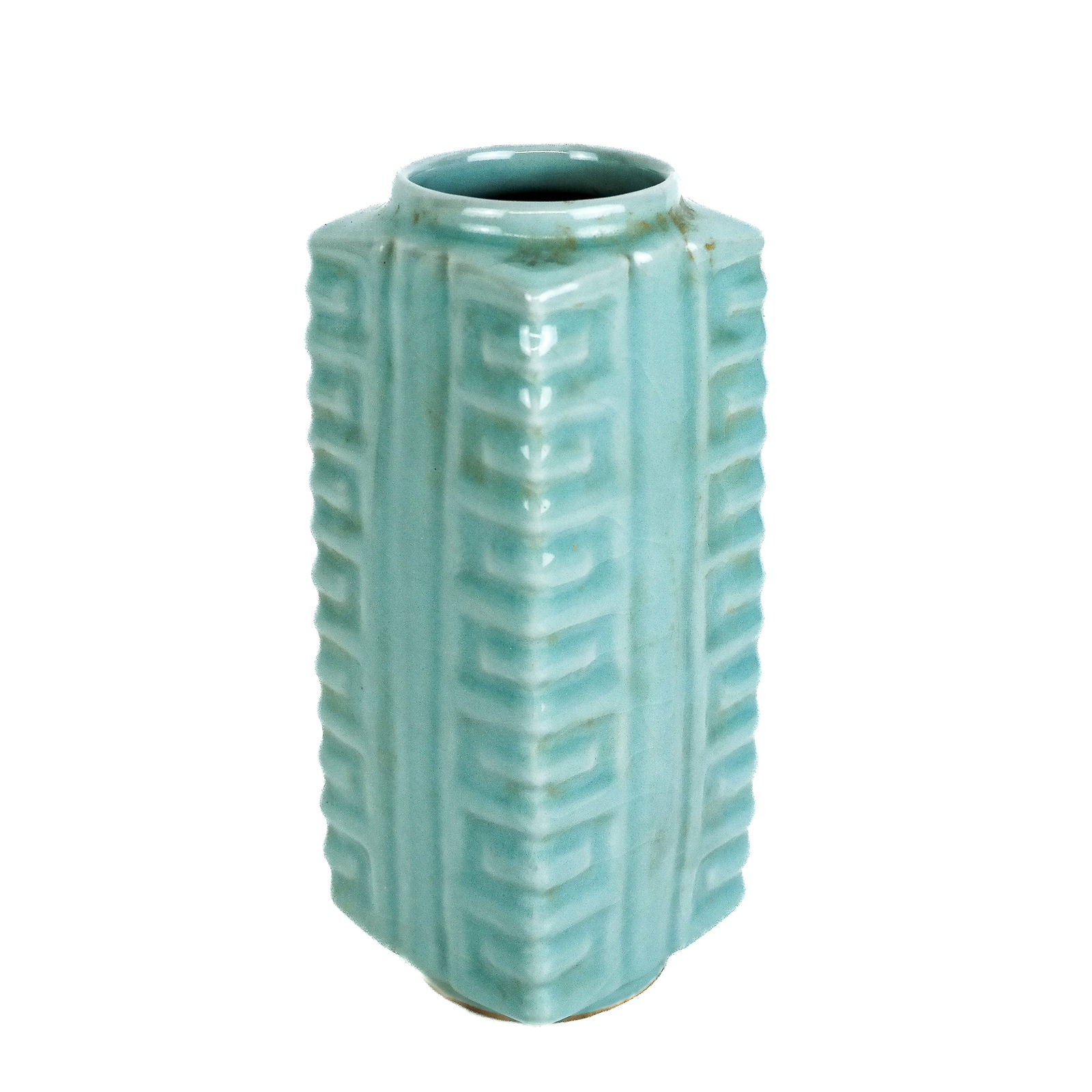 Chinese Celadon Squared Vase (1 of 10)