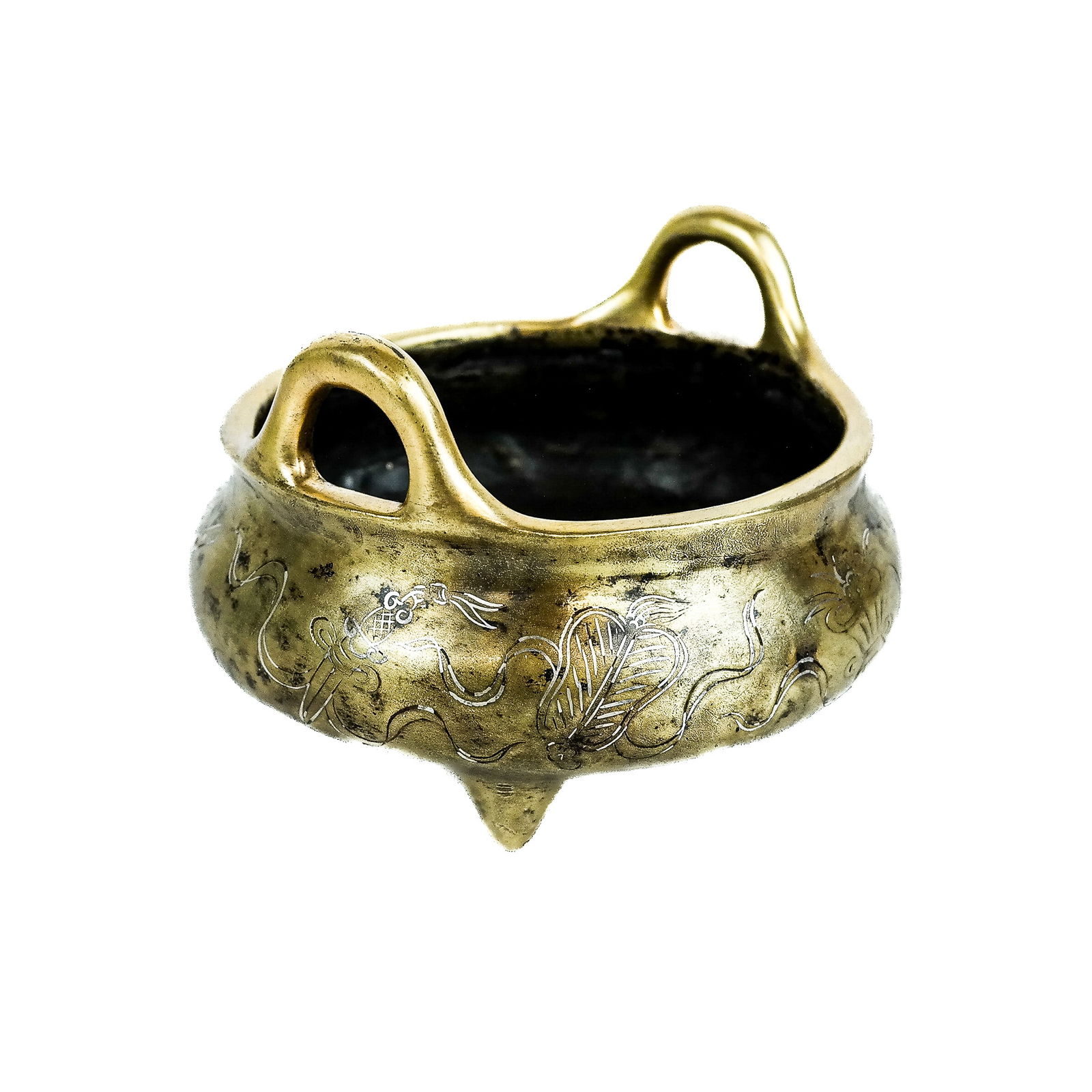 Chinese Bronze Small Incense Burner (1 of 8)