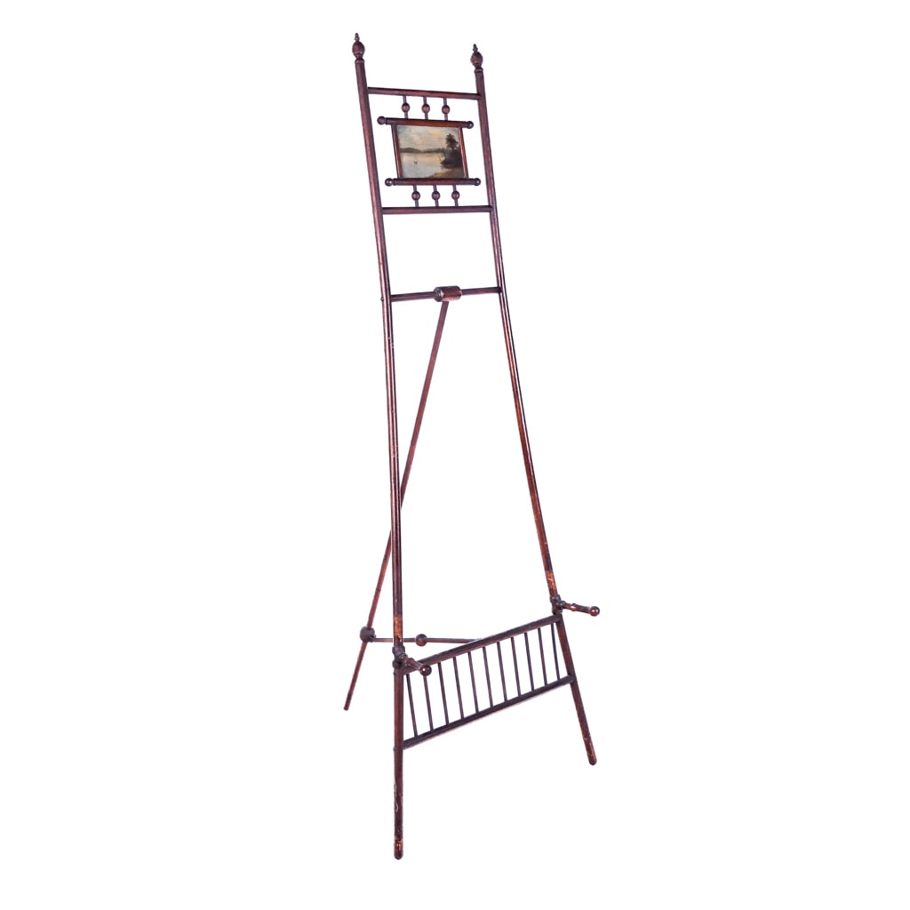 Faux Bamboo Standing Painting Easel (1 of 8)