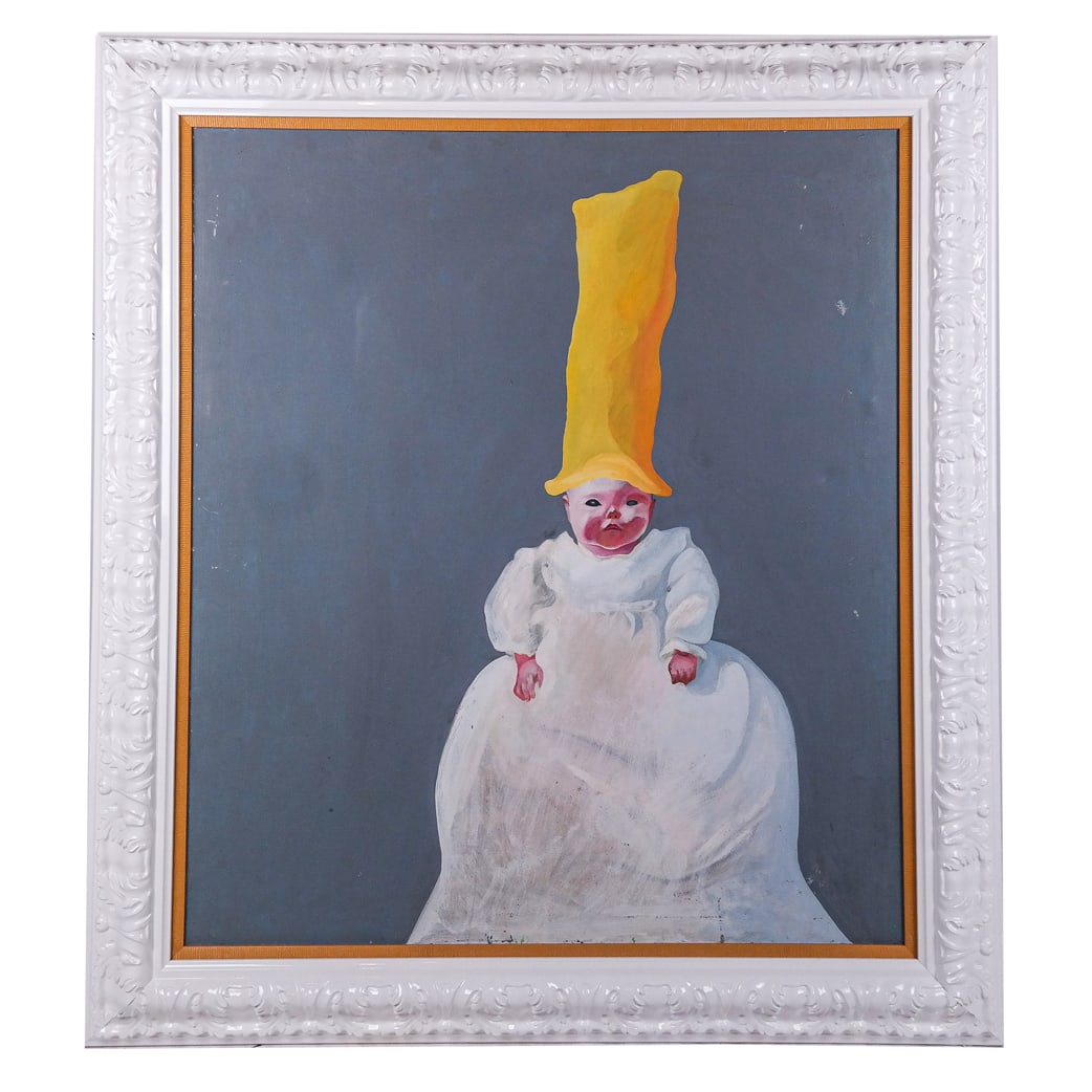 Mary SPAIN (Colie): Surrealist Portrait - Oil Painting (1 of 7)