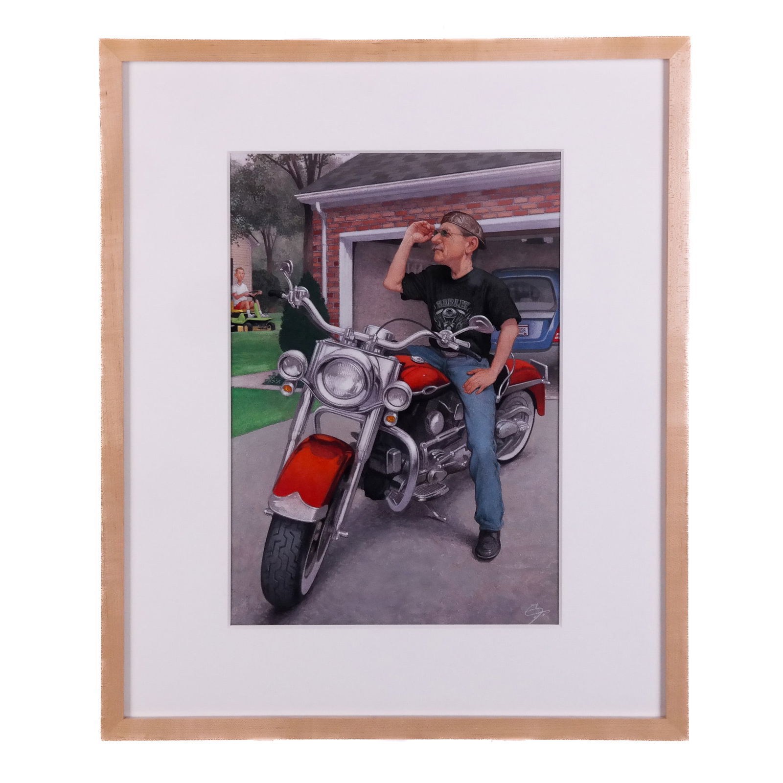 C.F. PAYNE: "King of the Road" - Mixed Media (1 of 7)