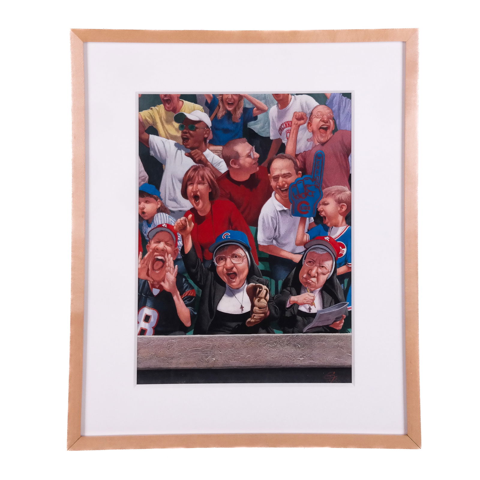 C.F. PAYNE: "Extra Innings" - Mixed Media (1 of 8)