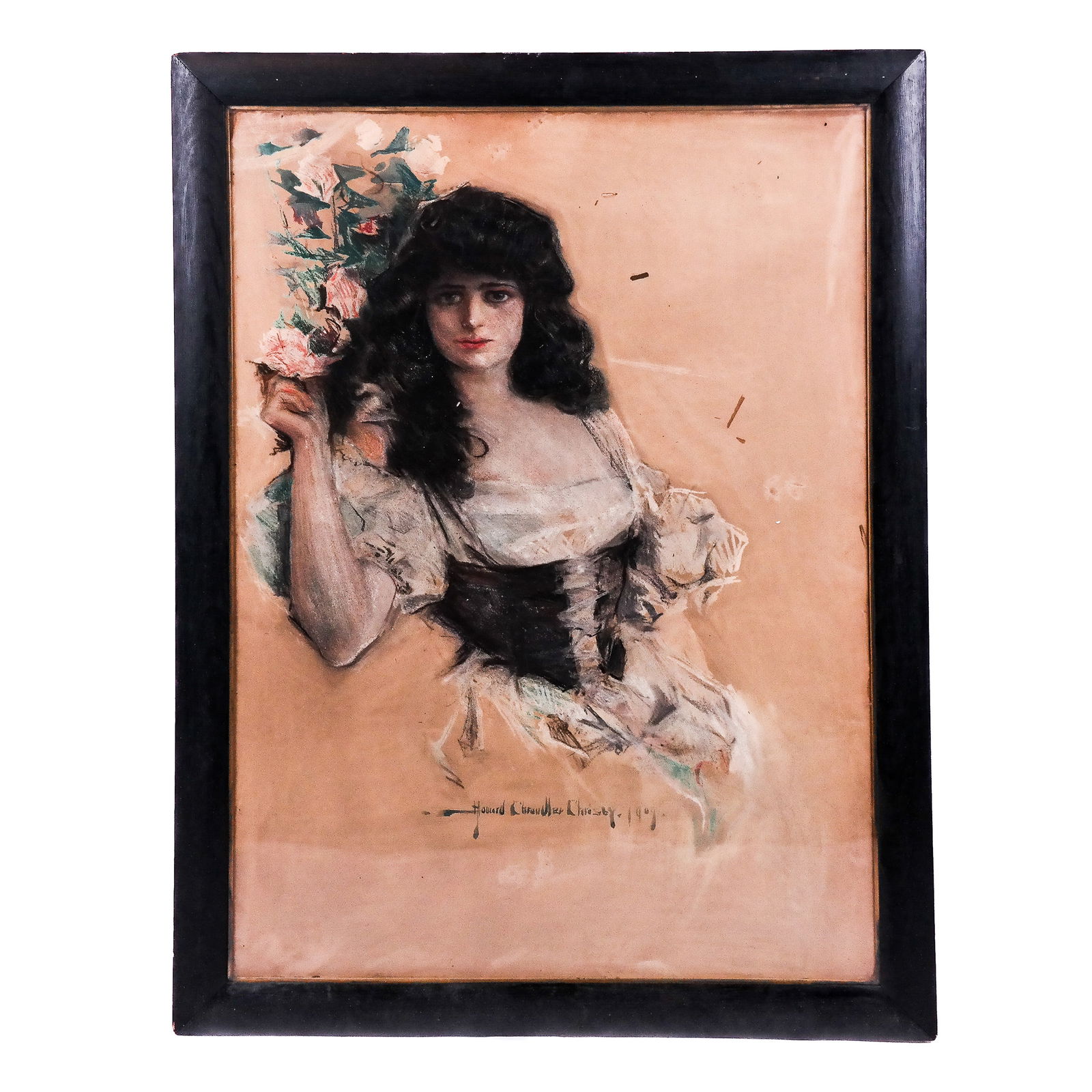 Howard C. CHRISTY: Portrait - Mixed Media (1 of 8)