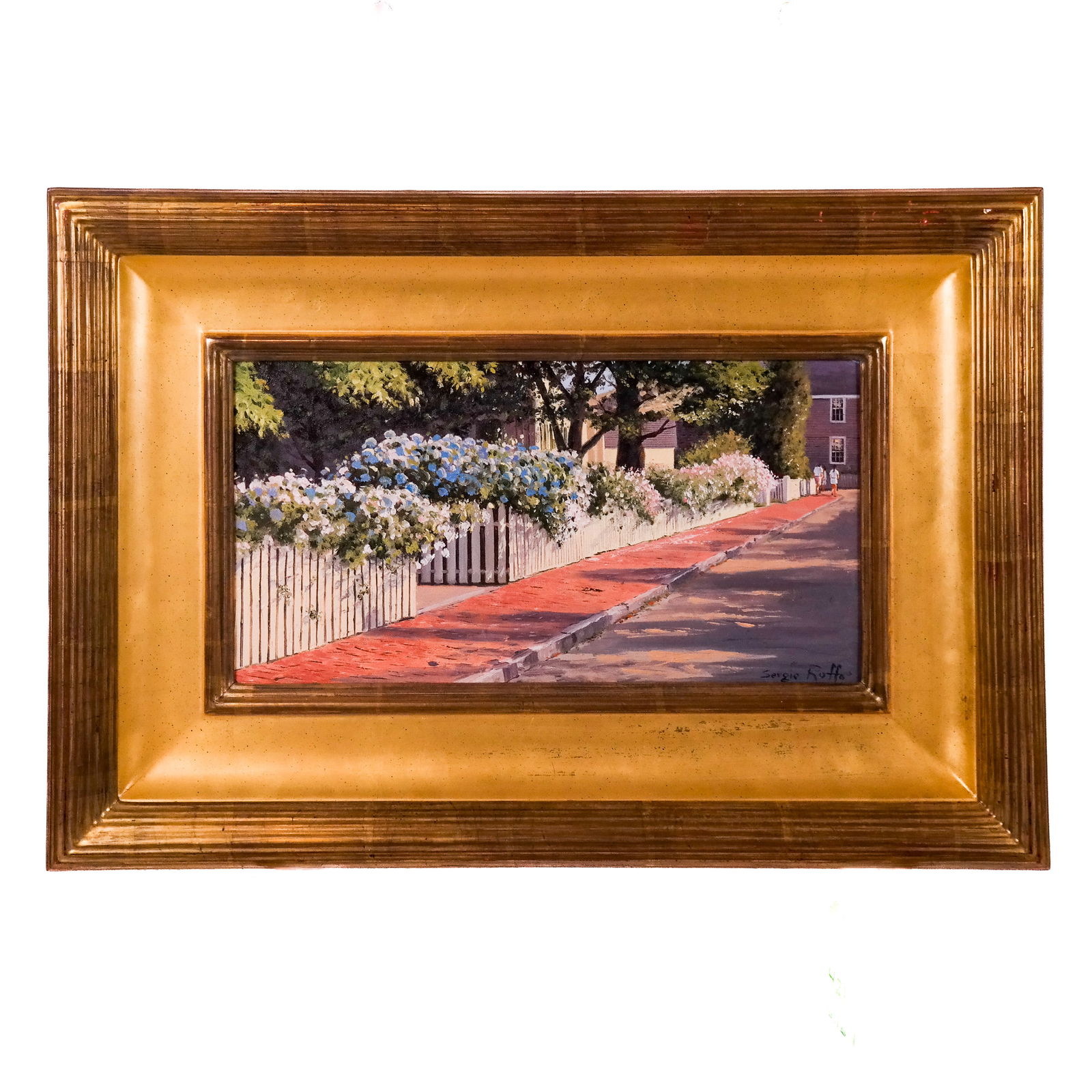 Sergio ROFFO: Summer Scene - Oil Painting (1 of 9)