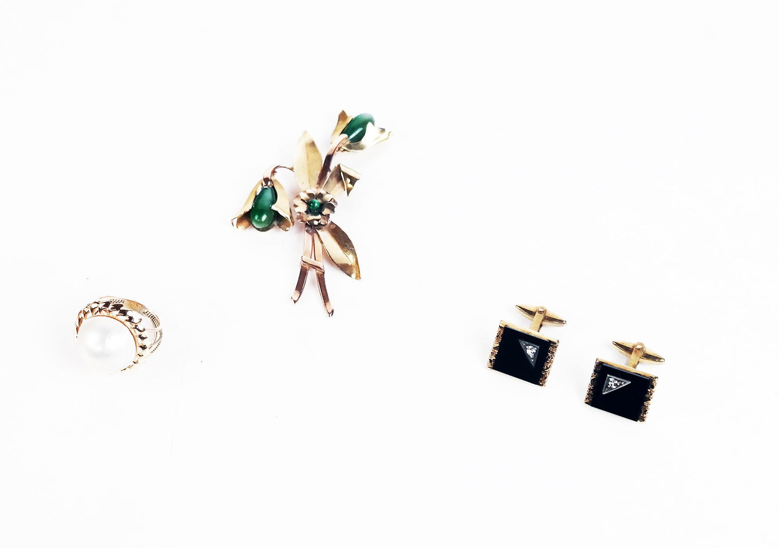 Three 10K Gold Items (1 of 12)