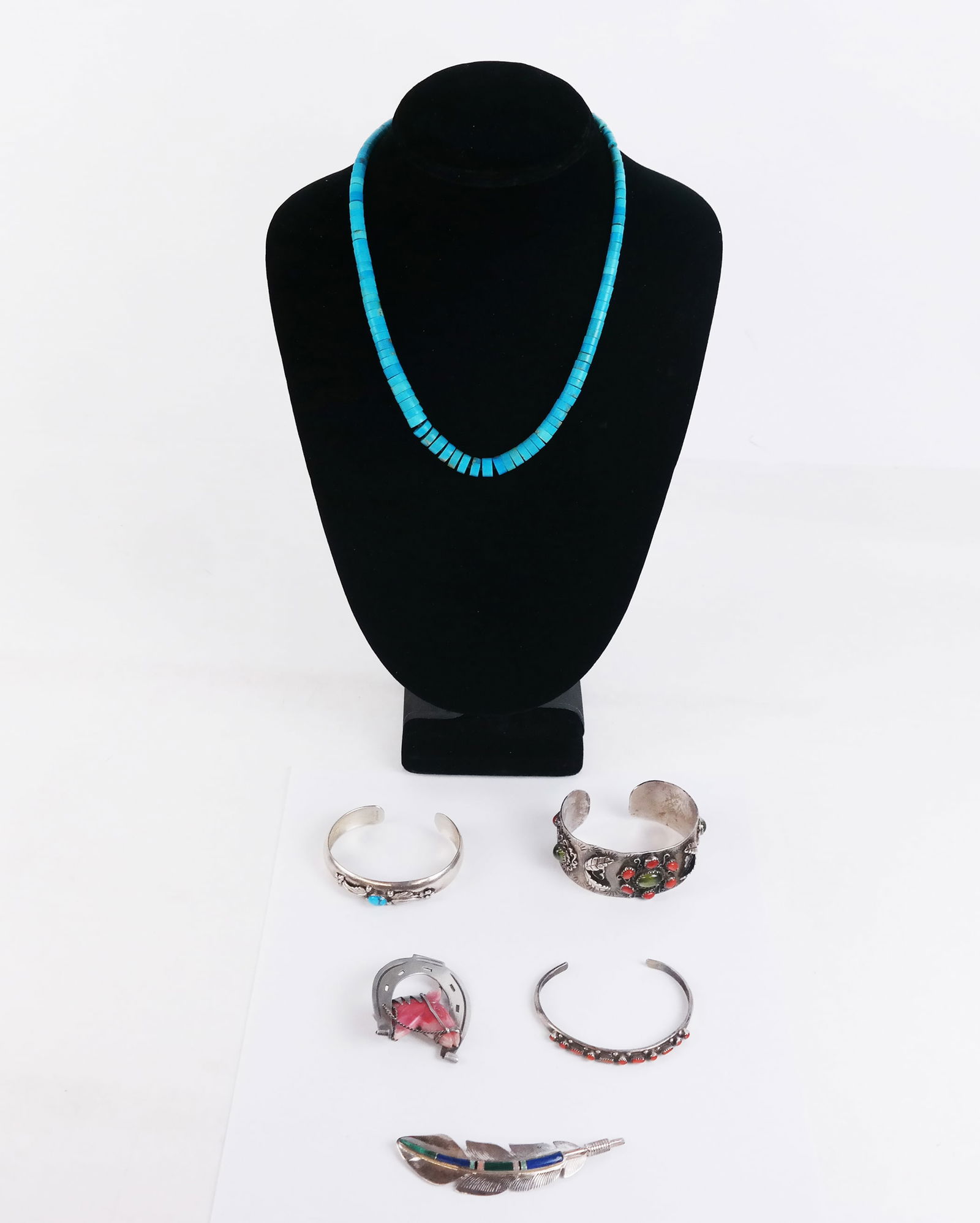 Native American Silver & Stone Jewelry (1 of 13)