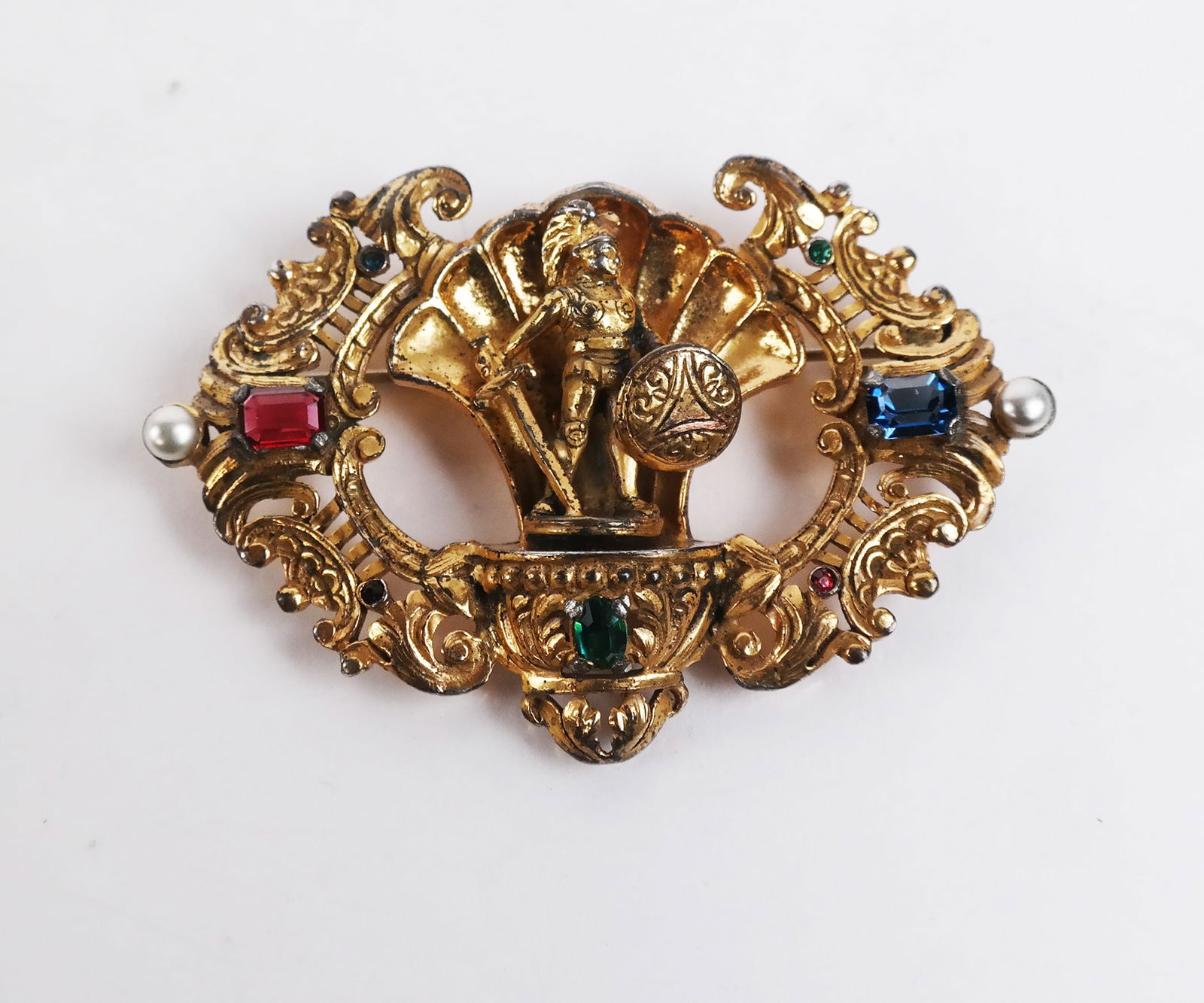 Costume Warrior Brooch (1 of 8)