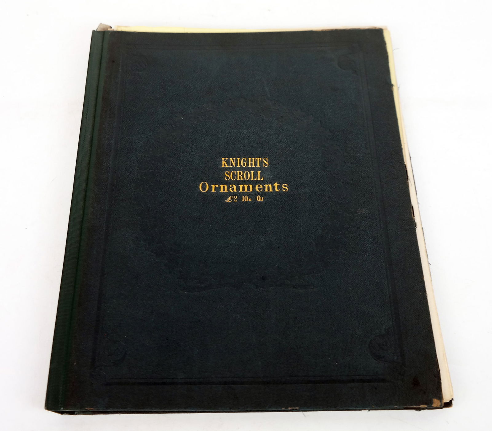 Early 19th C. Book, "Knight's Scroll Ornaments" (1 of 8)