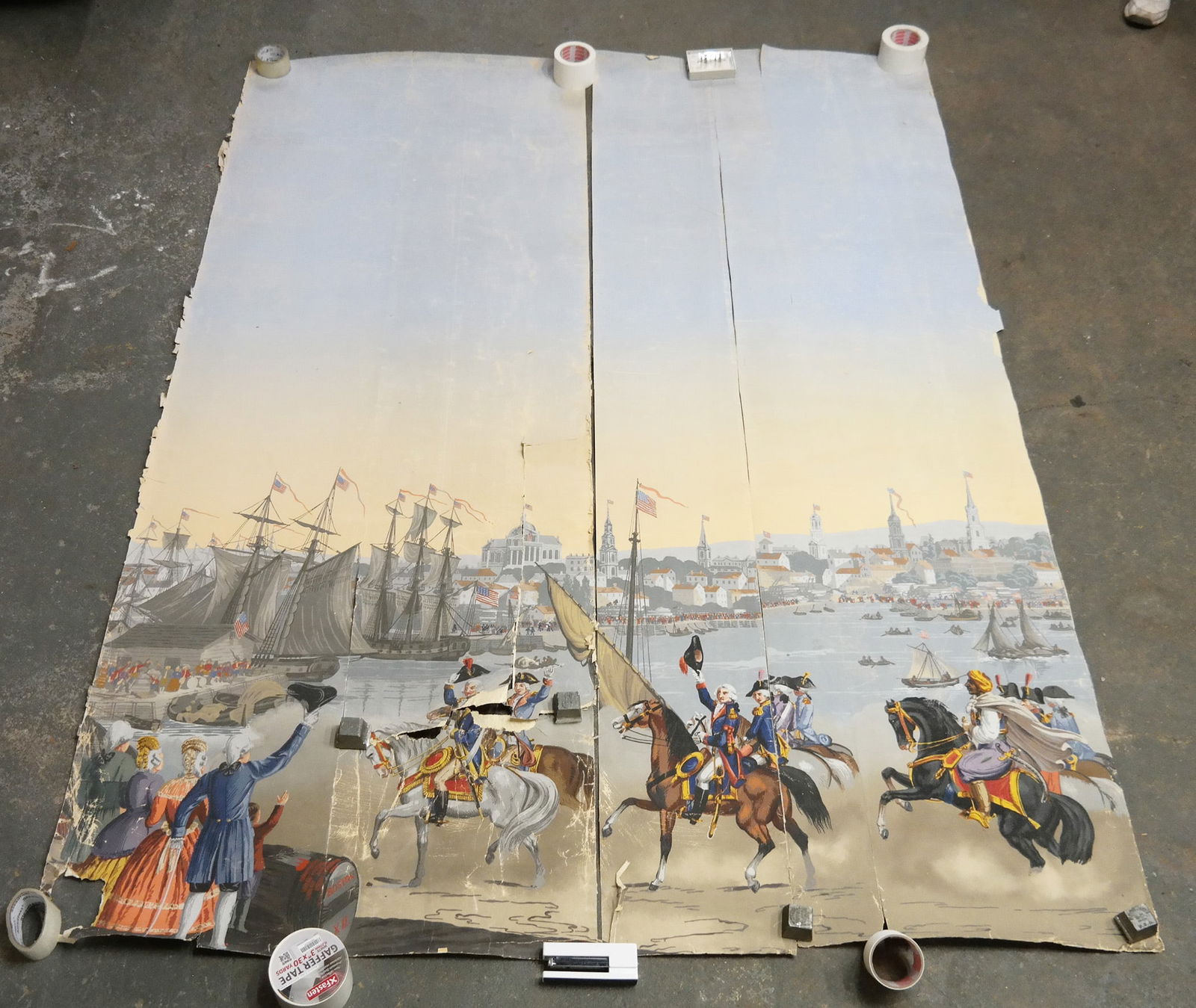 Zuber French Scenic Wallpaper Panels (4) (1 of 10)