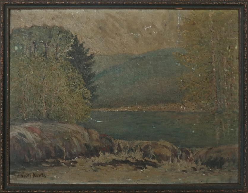 Janet MARTH: Impressionist Oil Painting (1 of 4)