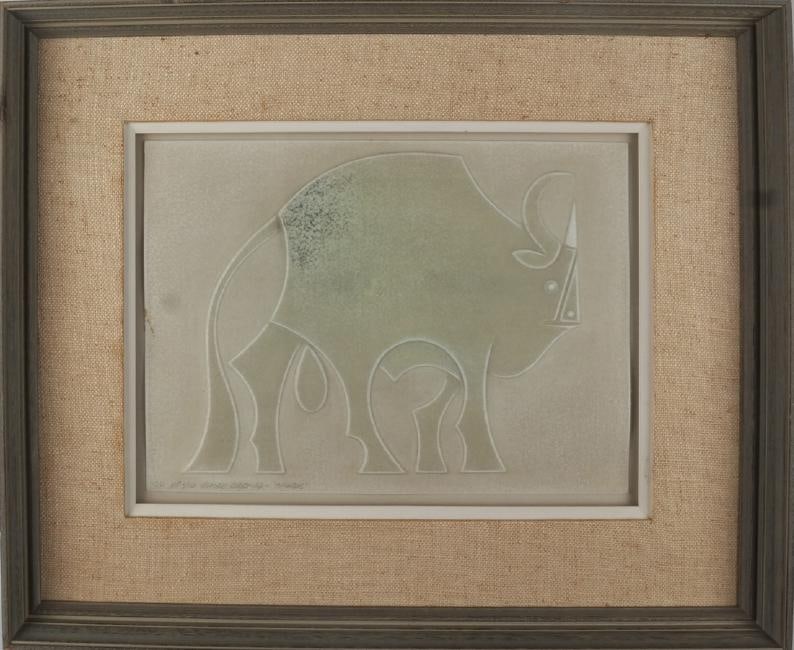 Omar RAYO: Print of a Taurus Bull (1 of 5)