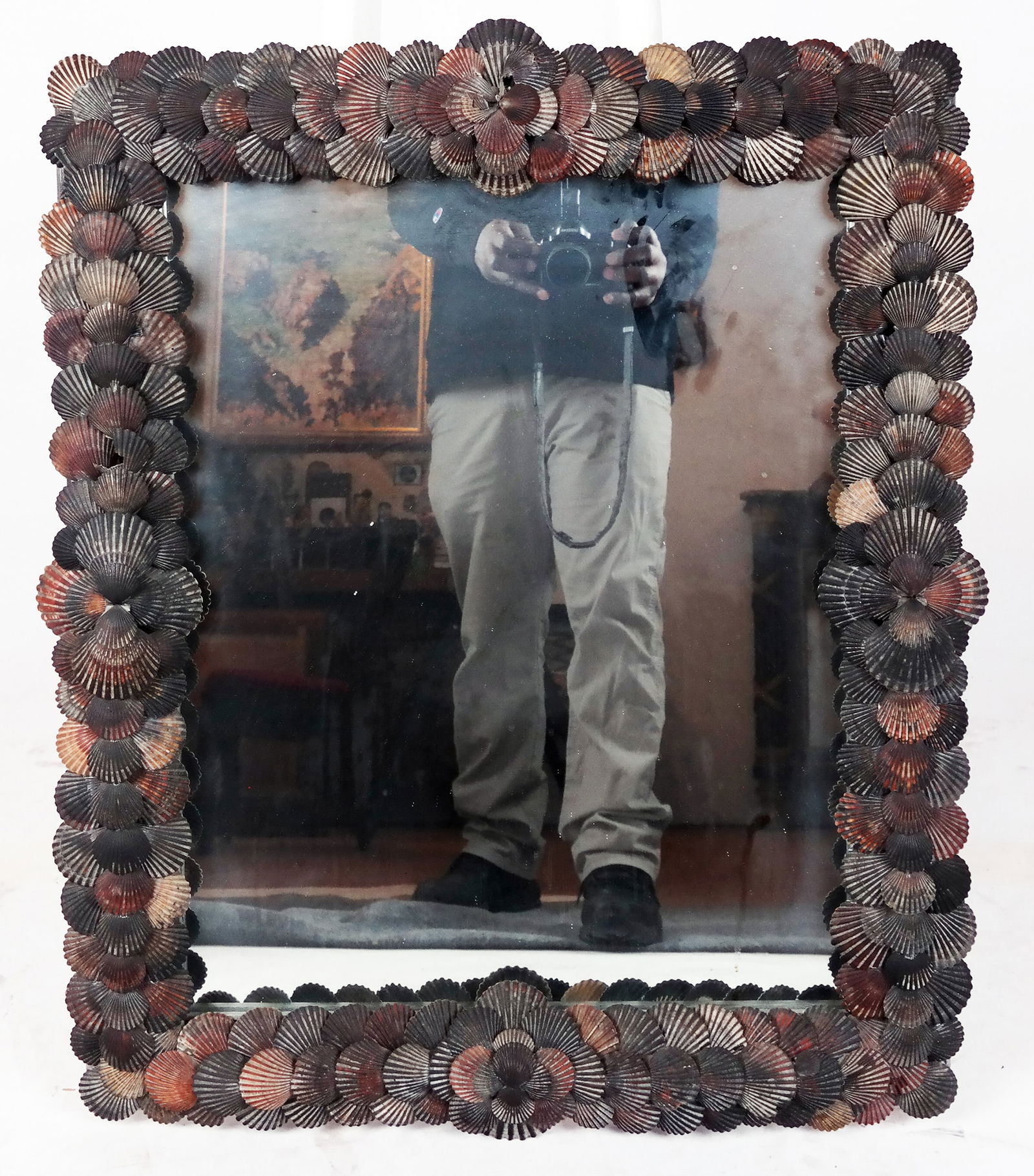 Vintage Seashell Mirror (1 of 7)